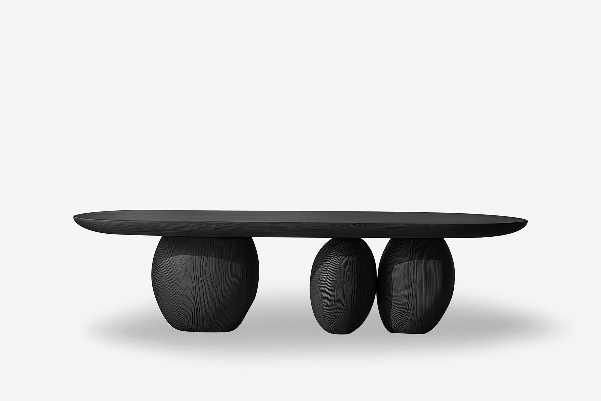 Mexicain Table à cocktail ovale Serie 45 - Sereno by NONO for Sophisticated Interiors en vente