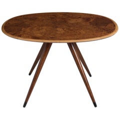 Oval Coffee Table by David Rosen, Denmark, circa 1960