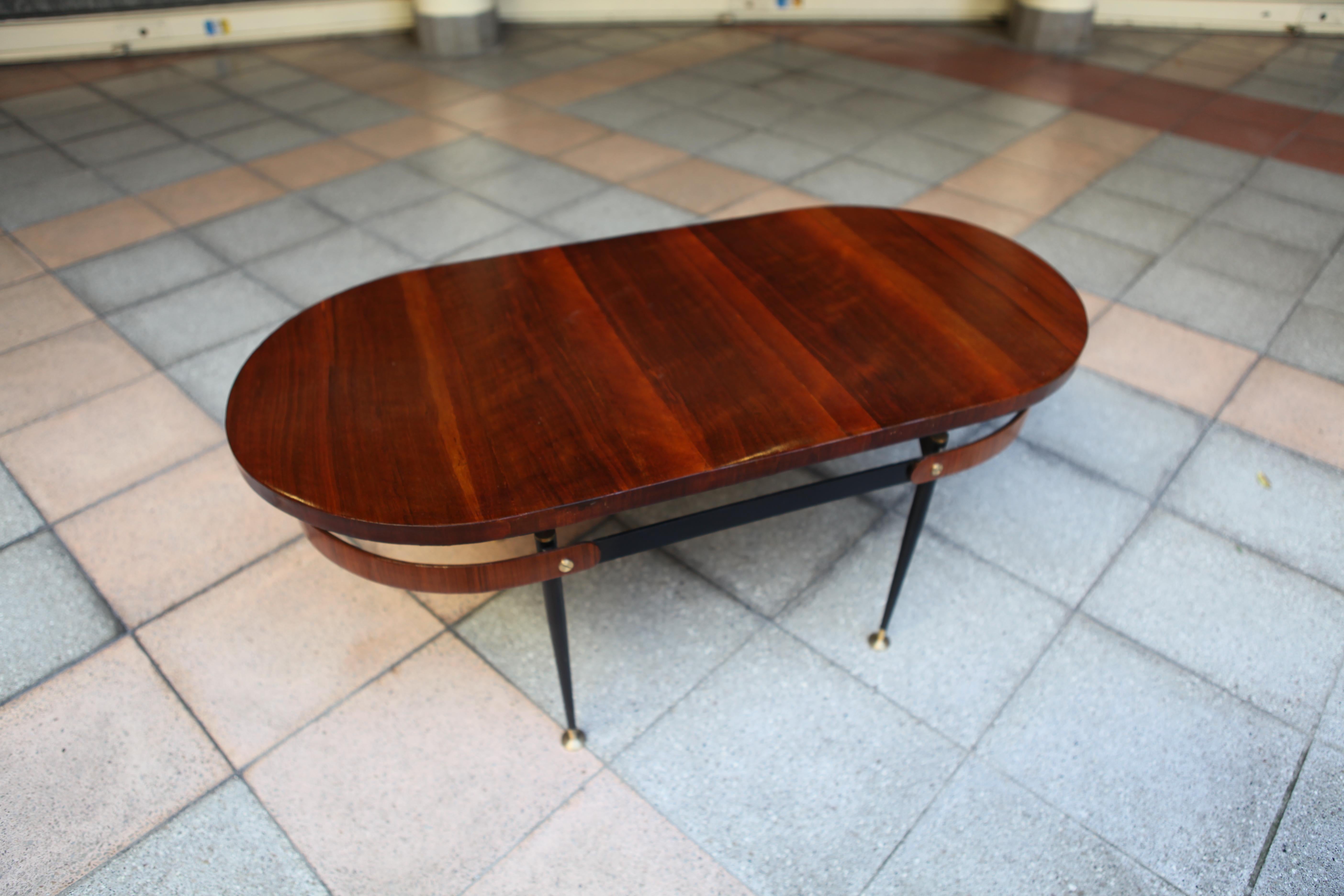 Oval Coffee Table Gio Ponti In Good Condition In Saint Ouen, FR