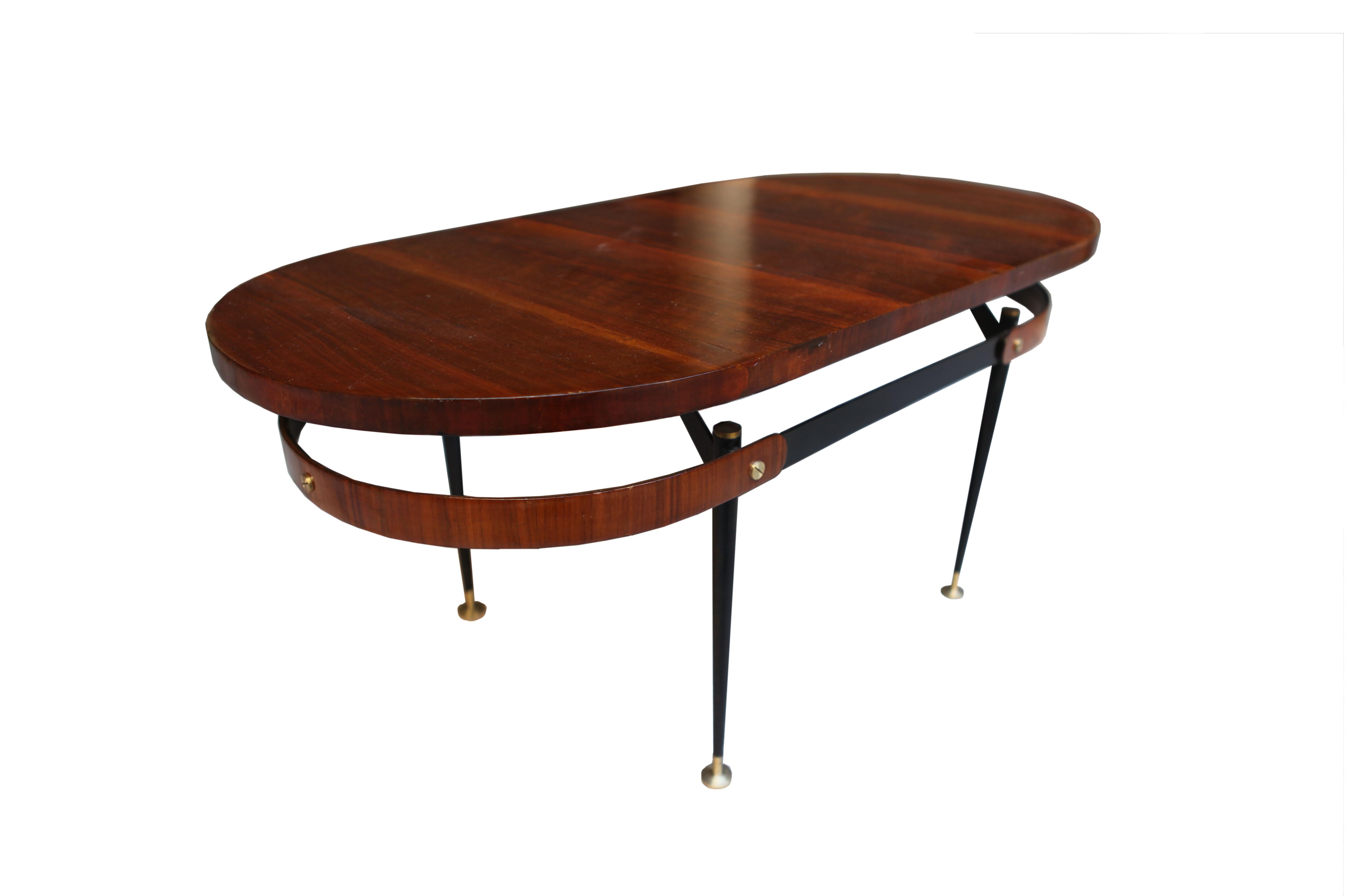 Mid-20th Century Oval Coffee Table Gio Ponti
