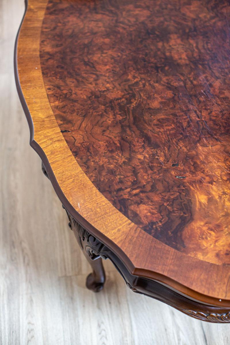 Oval Coffee Table in the Louis Philippe Type, Circa 1980s-1990s 7