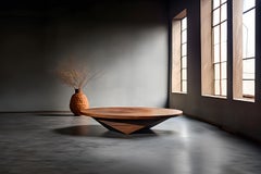 Base Robusta Solace 21: Diseño Elegante en Madera Maciza con Elementos Geométricos