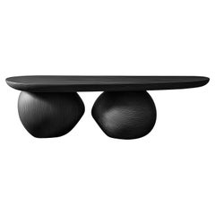 Oval Coffee Table Serie 16 – Sereno by NONO with Sculptural Details