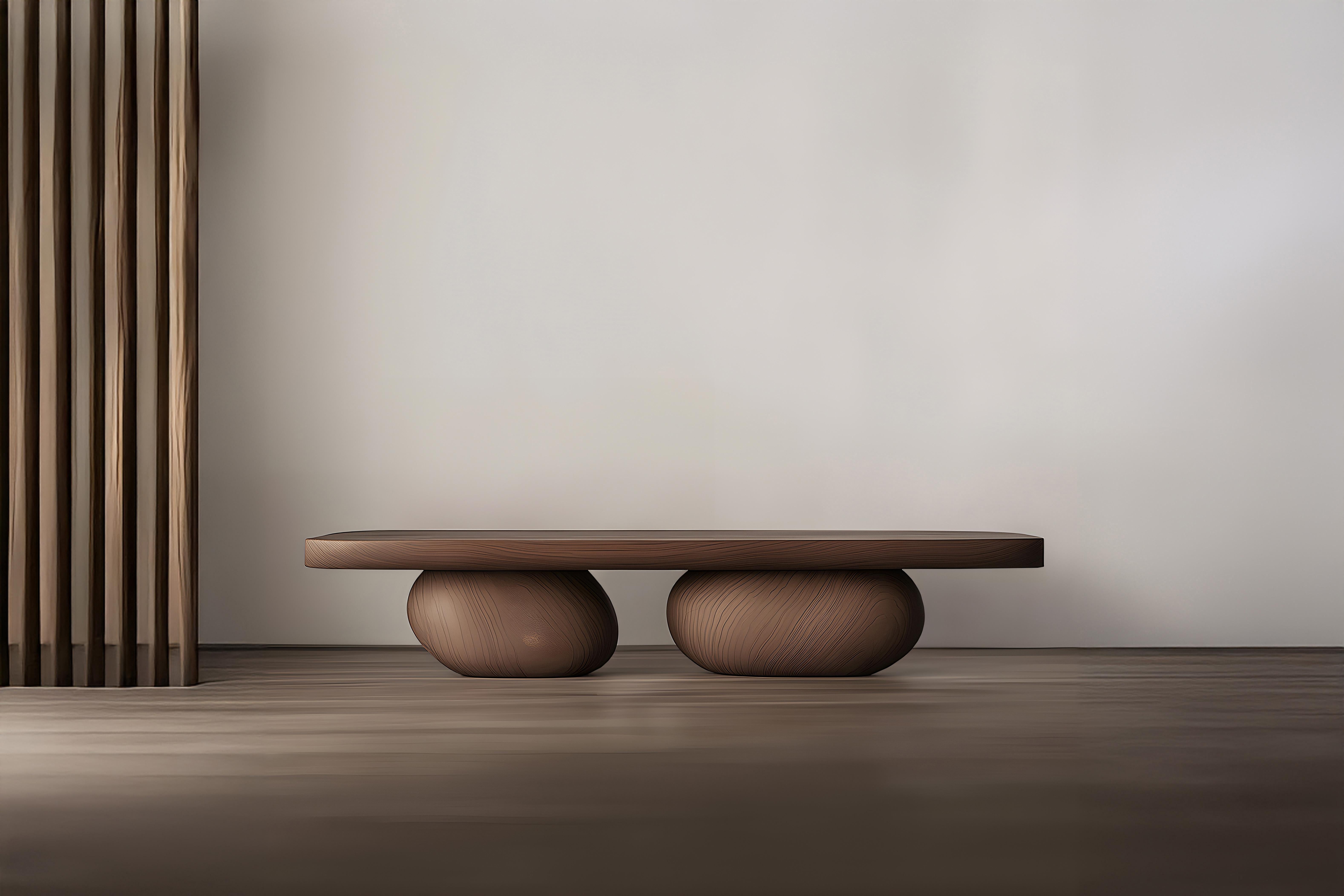 Brutalisme Table basse ovale Serie 29 - Sereno by NONO with Minimalist Design en vente