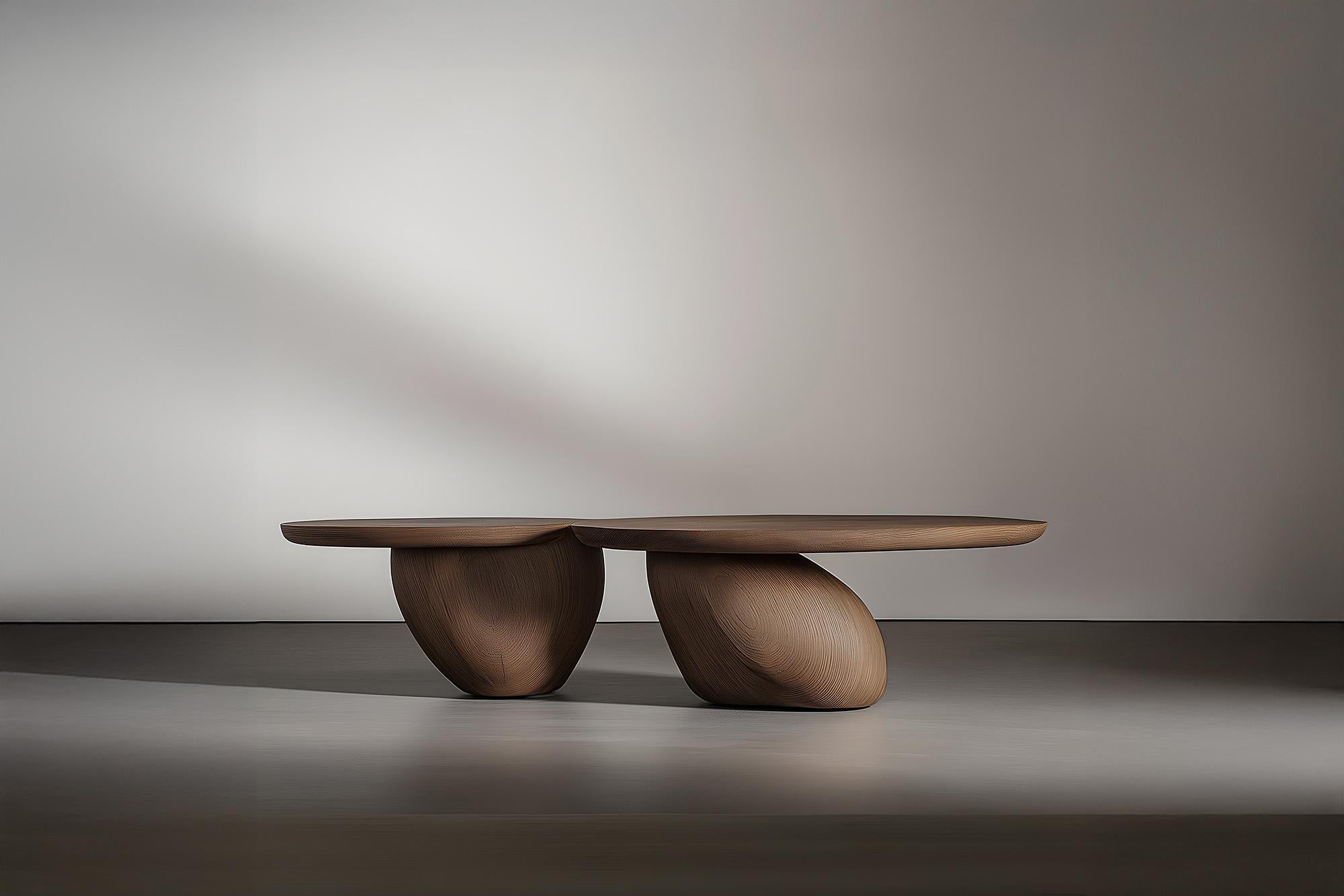 Table basse ovale Serie 36 - Sereno par Joel Escalona pour Refined Homes
----

Série de tables basses Sereno - Note de Joel Escalona

Que se passe-t-il lorsque la structure devient de l'art ?

Telles sont les questions qui m'ont guidé dans la