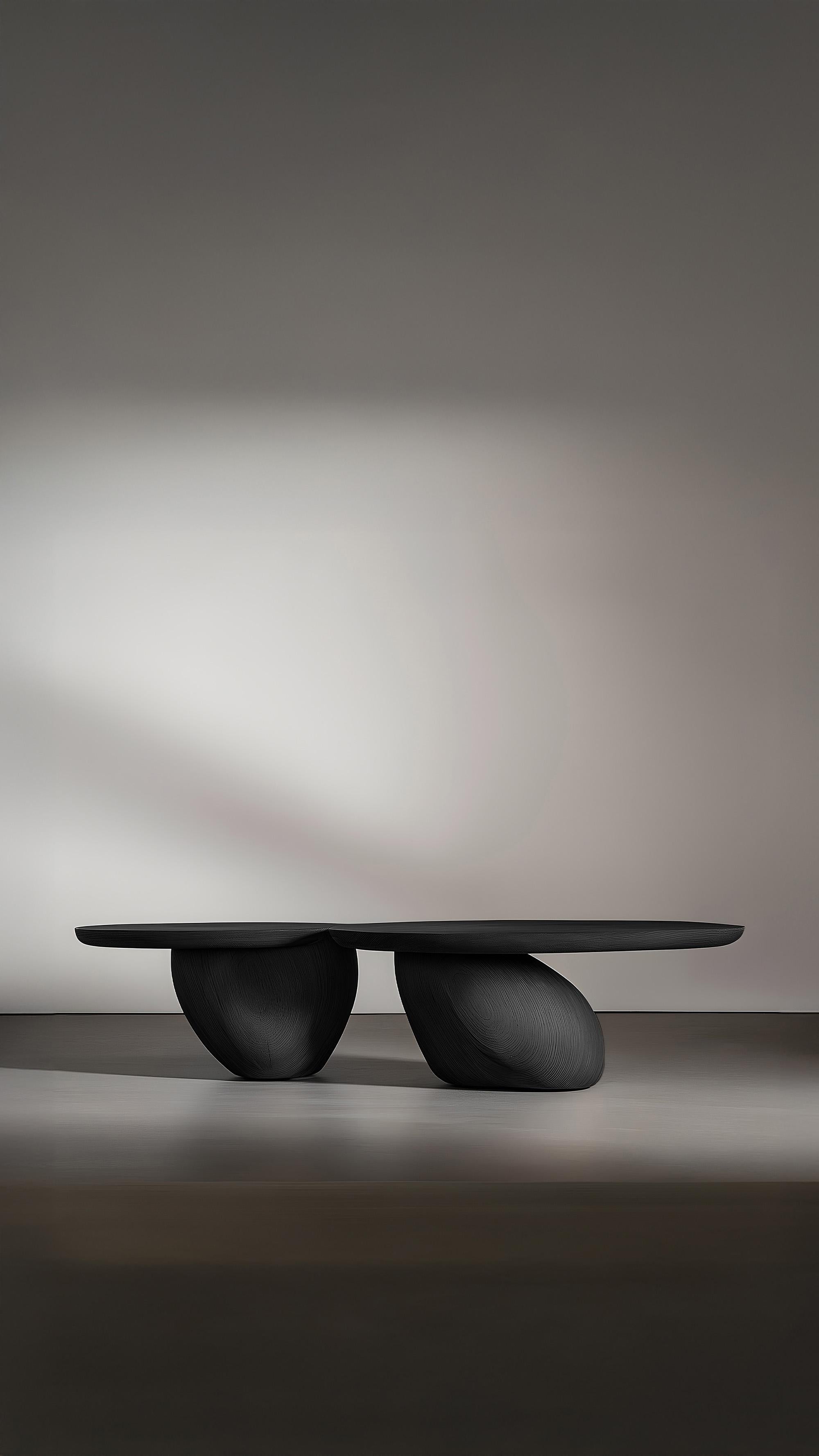 Table basse ovale Serie 36 - Sereno par Joel Escalona pour Refined Homes Neuf - En vente à Ciudad de México, CDMX