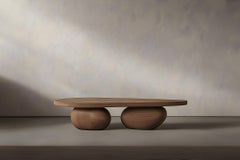 Mesa de centro ovalada Serie 5 de Joel Escalona - Diseñada para hogares modernos