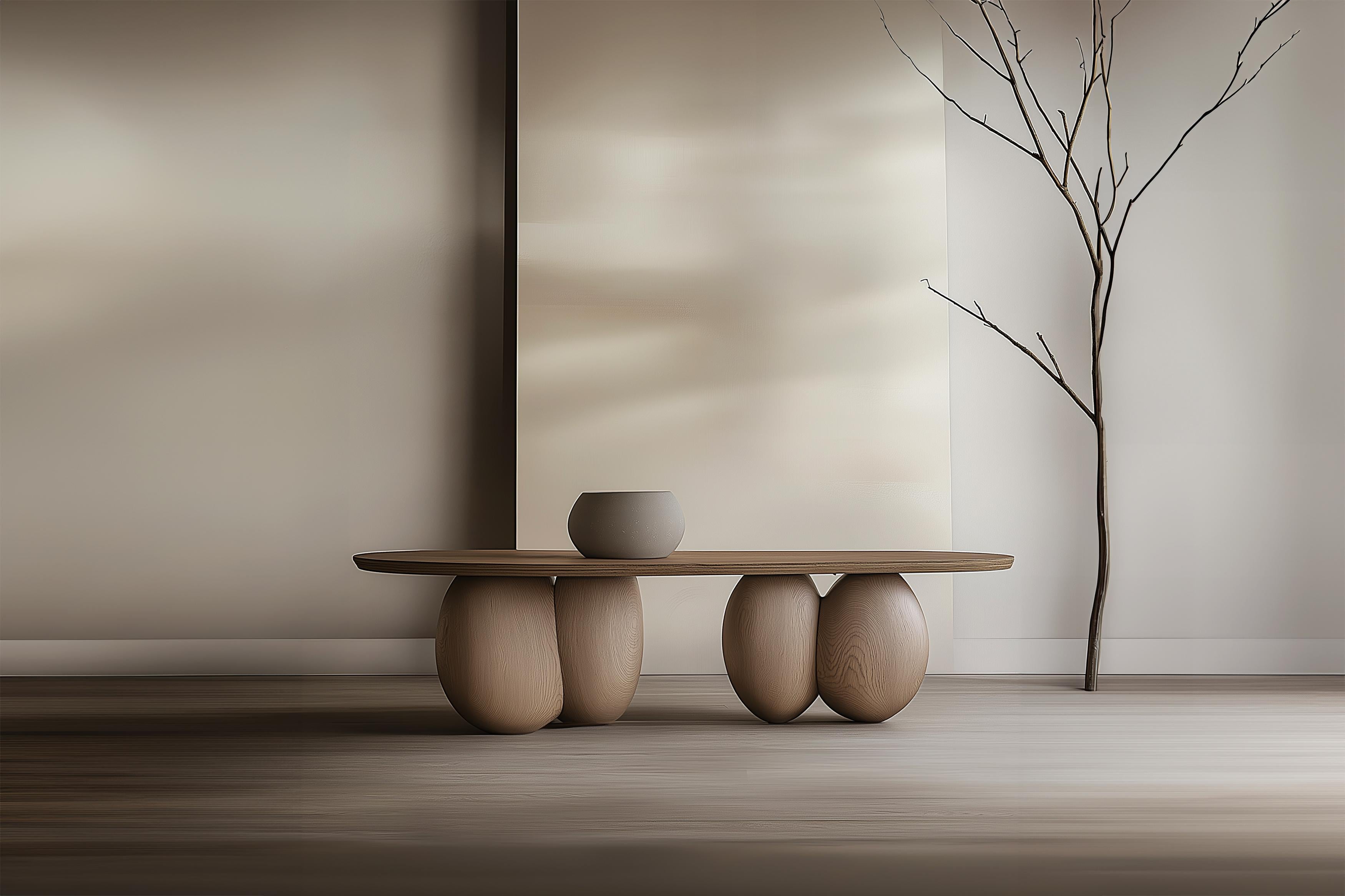 Mexicain Table basse ovale Serie 62 - Sereno by Joel Escalona en vente