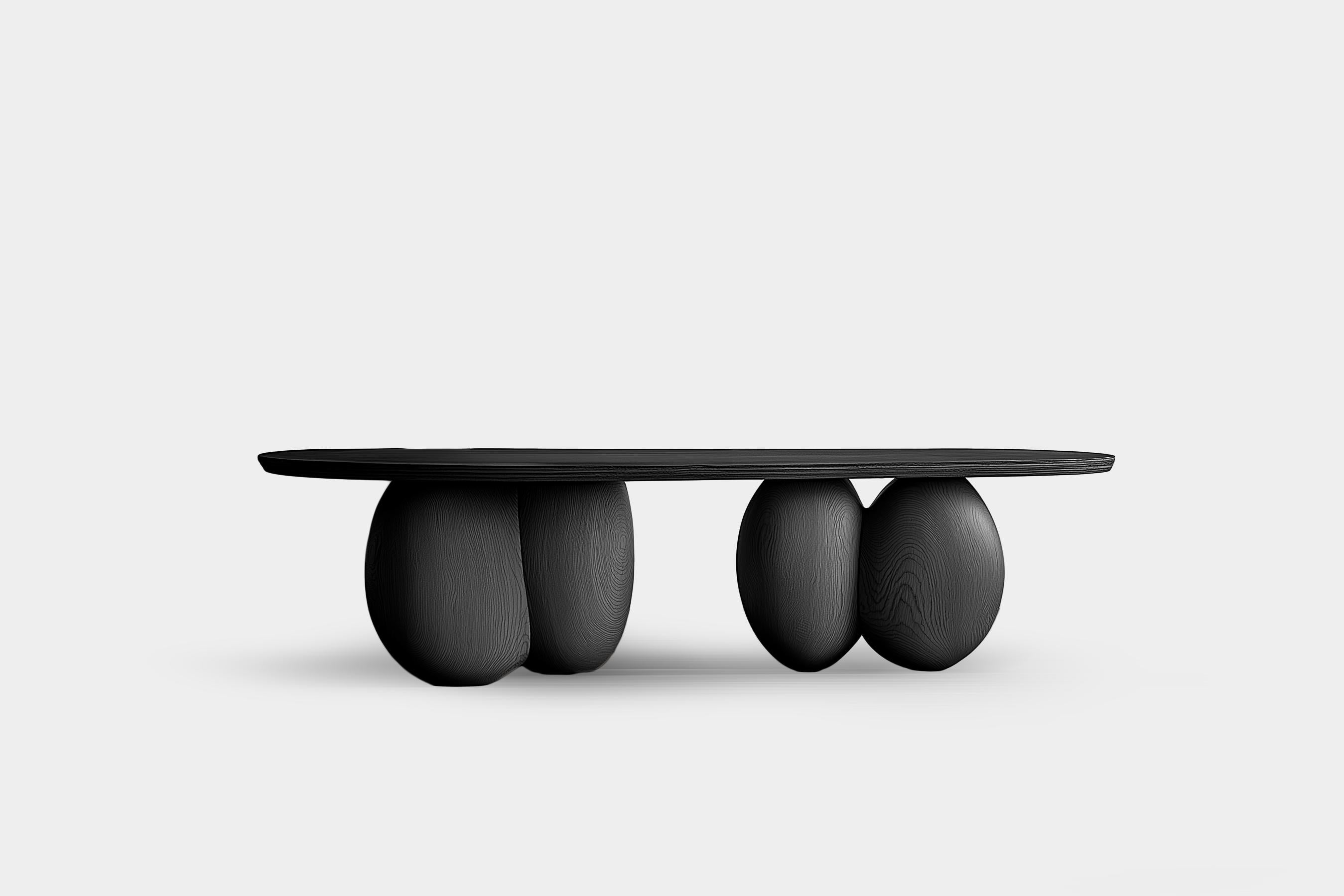 XXIe siècle et contemporain Table basse ovale Serie 62 - Sereno by Joel Escalona en vente
