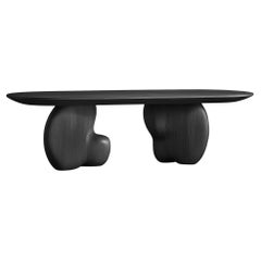 Ovaler Couchtisch Serie 70 - Sereno von Joel Escalona mit minimalistischem Design