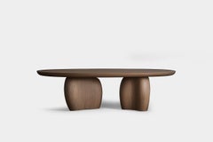 Oval Coffee Table Serie 76 – Sereno by Joel Escalona with Organic Forms