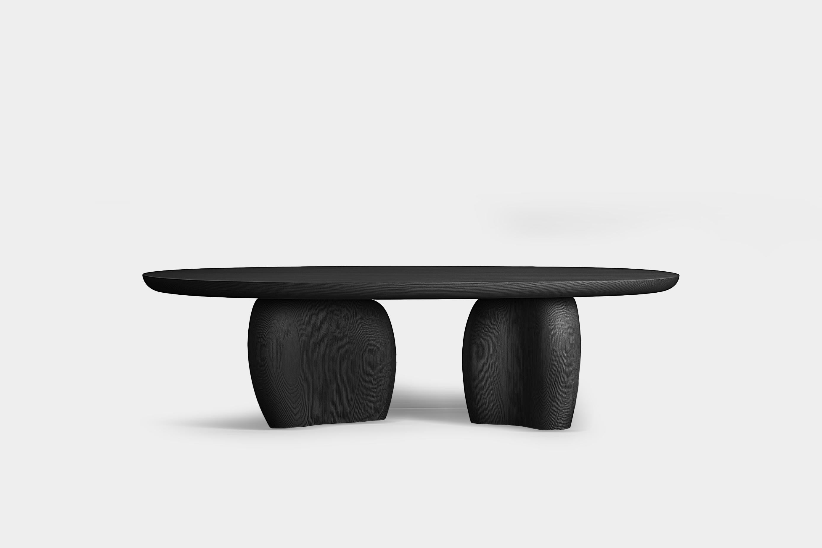 Table basse ovale Serie 76 - Sereno by Joel Escalona aux formes organiques Neuf - En vente à Ciudad de México, CDMX