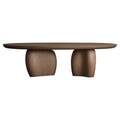 Tavolino ovale Serie 76 - Sereno di Joel Escalona con forme organiche