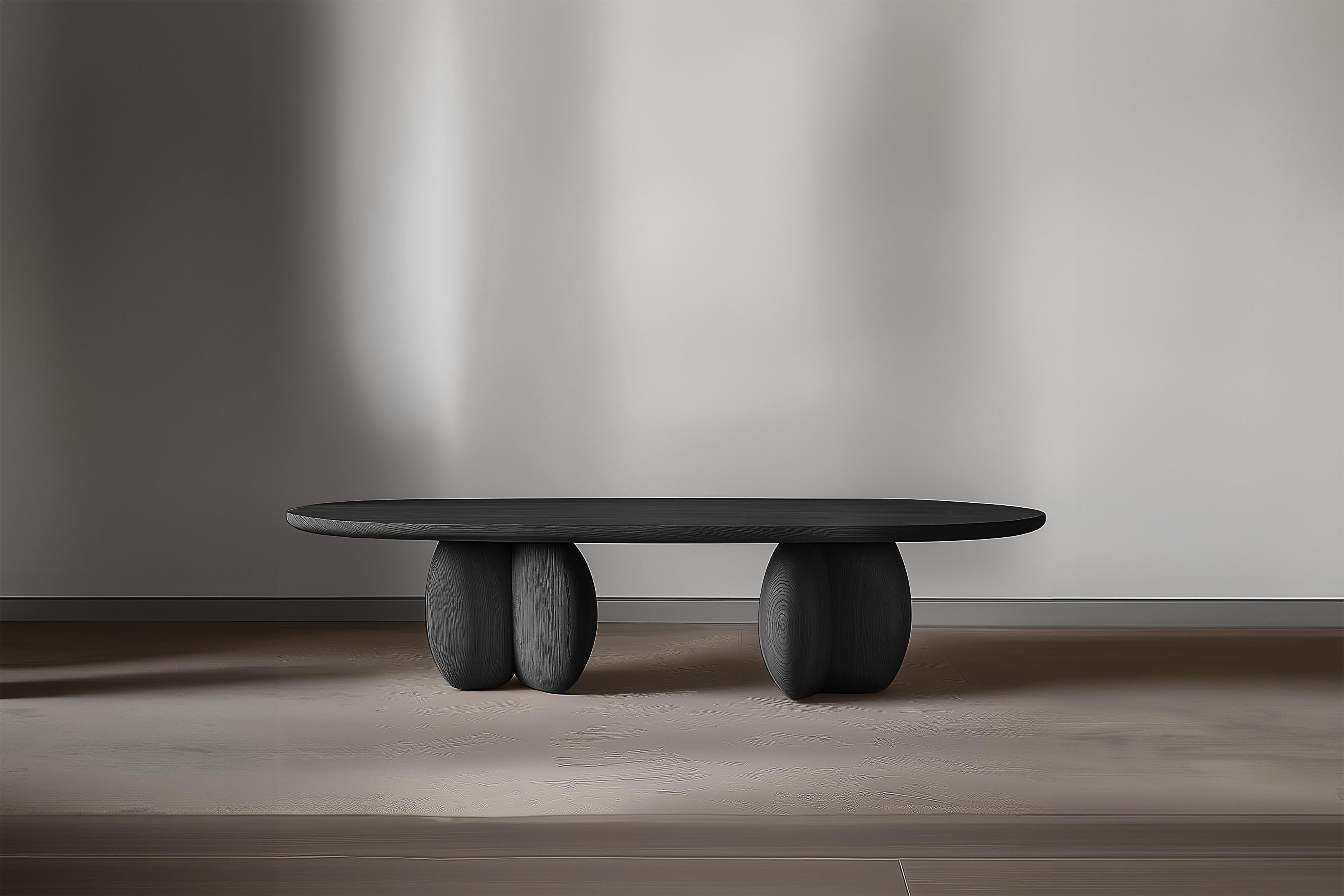 Table basse ovale Serie 94 - Sereno by Joel Escalona in Solid Wood Design Neuf - En vente à Ciudad de México, CDMX