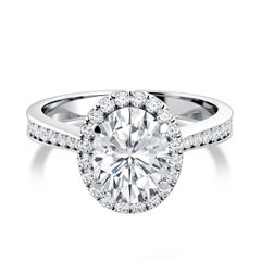 Oval Cut Diamond GIA Certified Engagement Anniversary 950 Platinum
