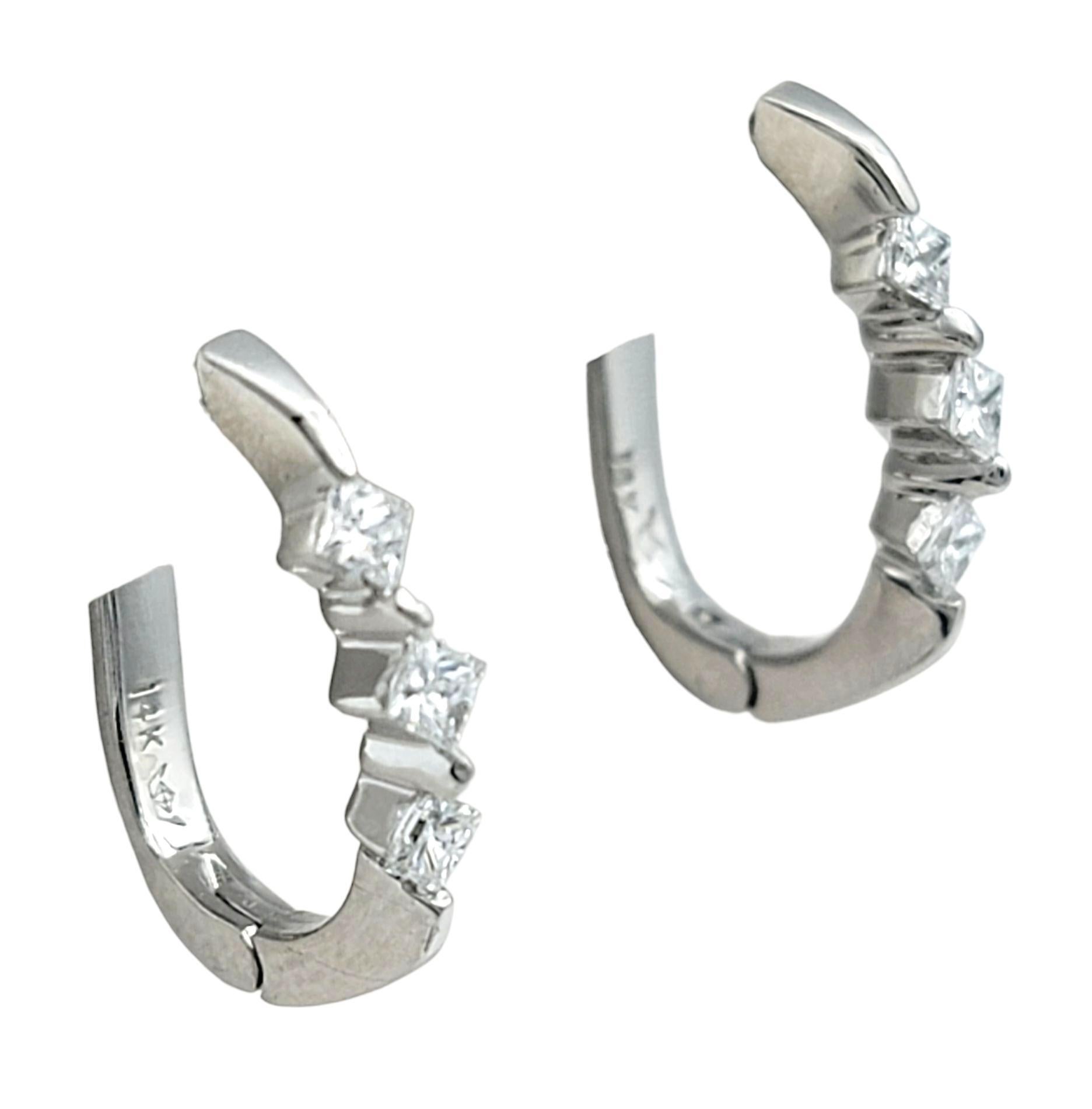 Taille ovale Boucles d'oreilles convertibles pendantes en or 14 carats avec rubis de taille ovale et diamants multiples en vente
