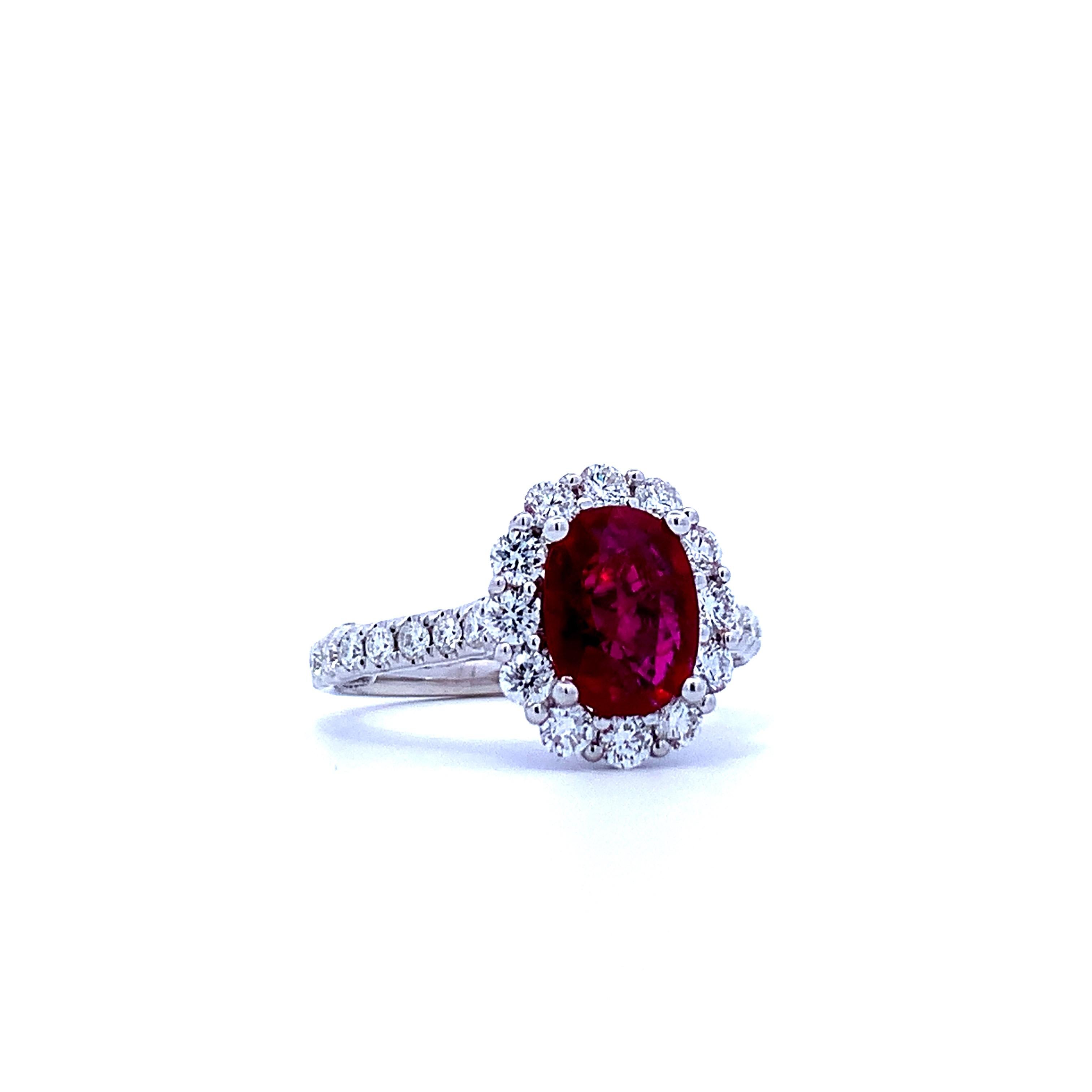 halo ruby ring