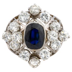 Sapphire Dome Rings