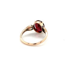 Oval Cut Tourmaline 14K Yellow Gold Ring