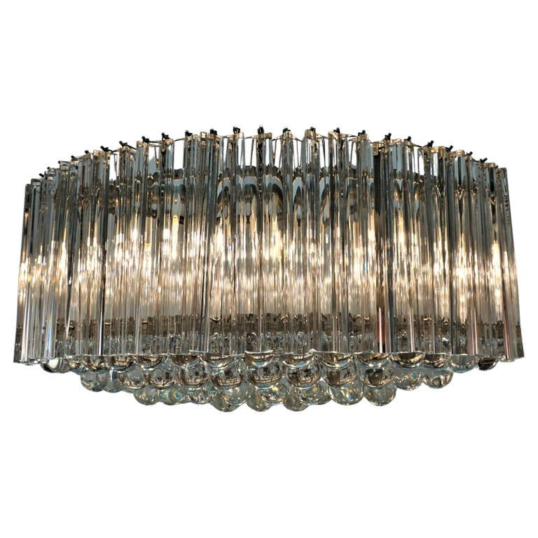 Oval Design Murano Glass Chandelier In Style Of Venini At 1stdibs Oval Design Murano Glass Chandelier In, Venetian Glass Chandelier 1stdibs