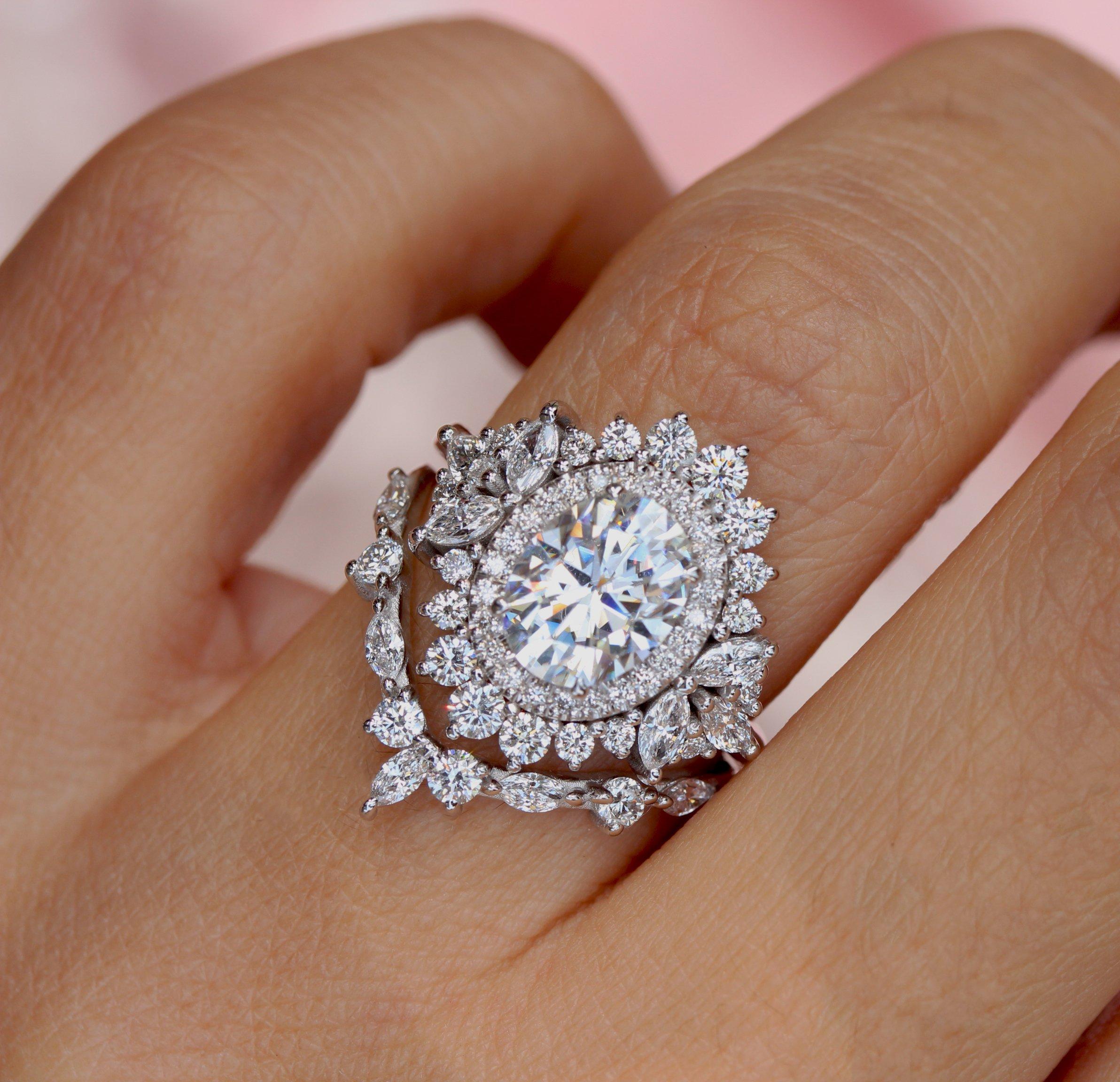 whole diamond ring