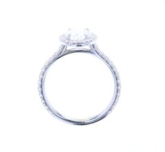 Oval Diamond Halo Engagement Ring 'Diamond Halo'