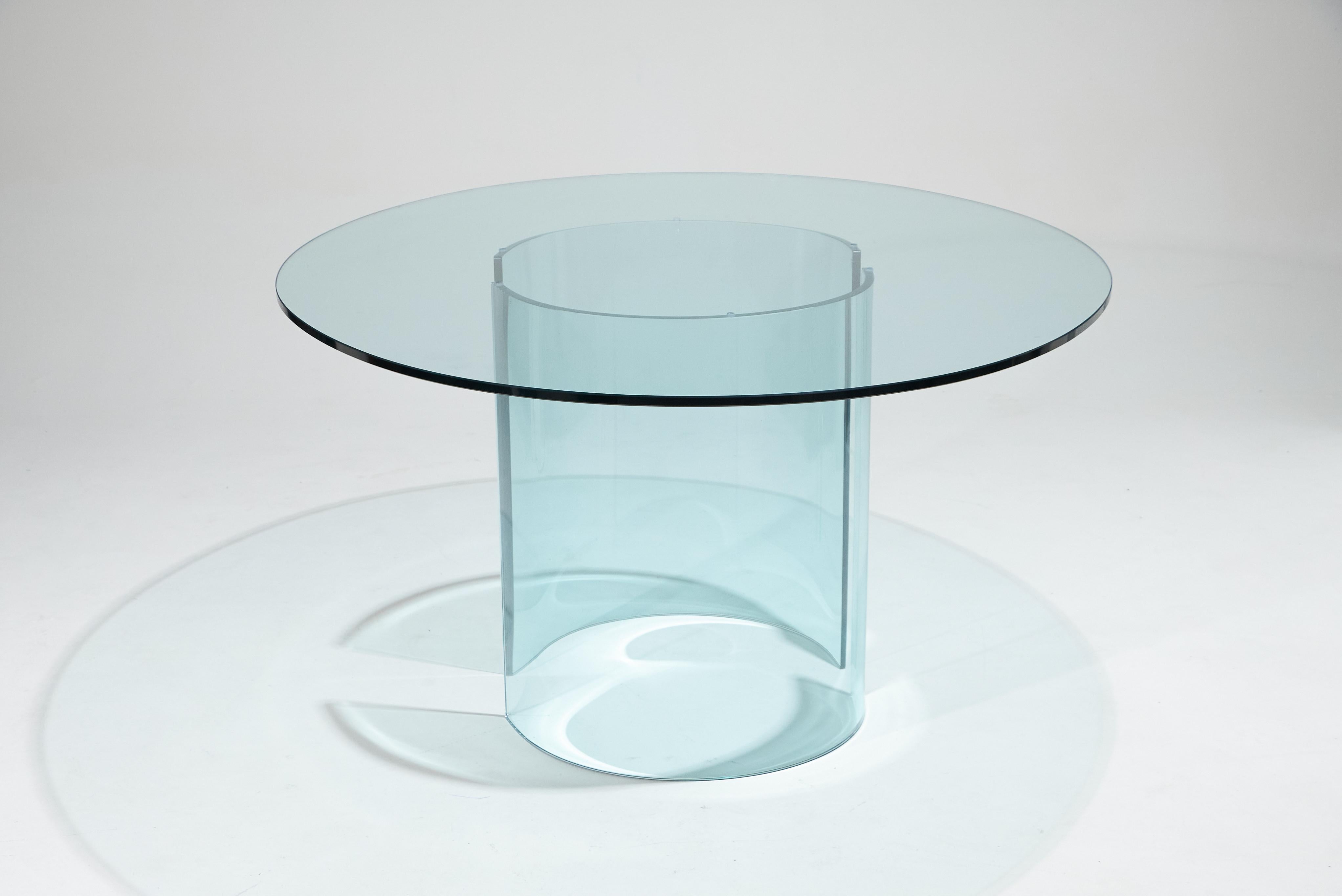 Table de salle à manger ovale ADAM, Gallotti & Radice, 1970 en vente 6
