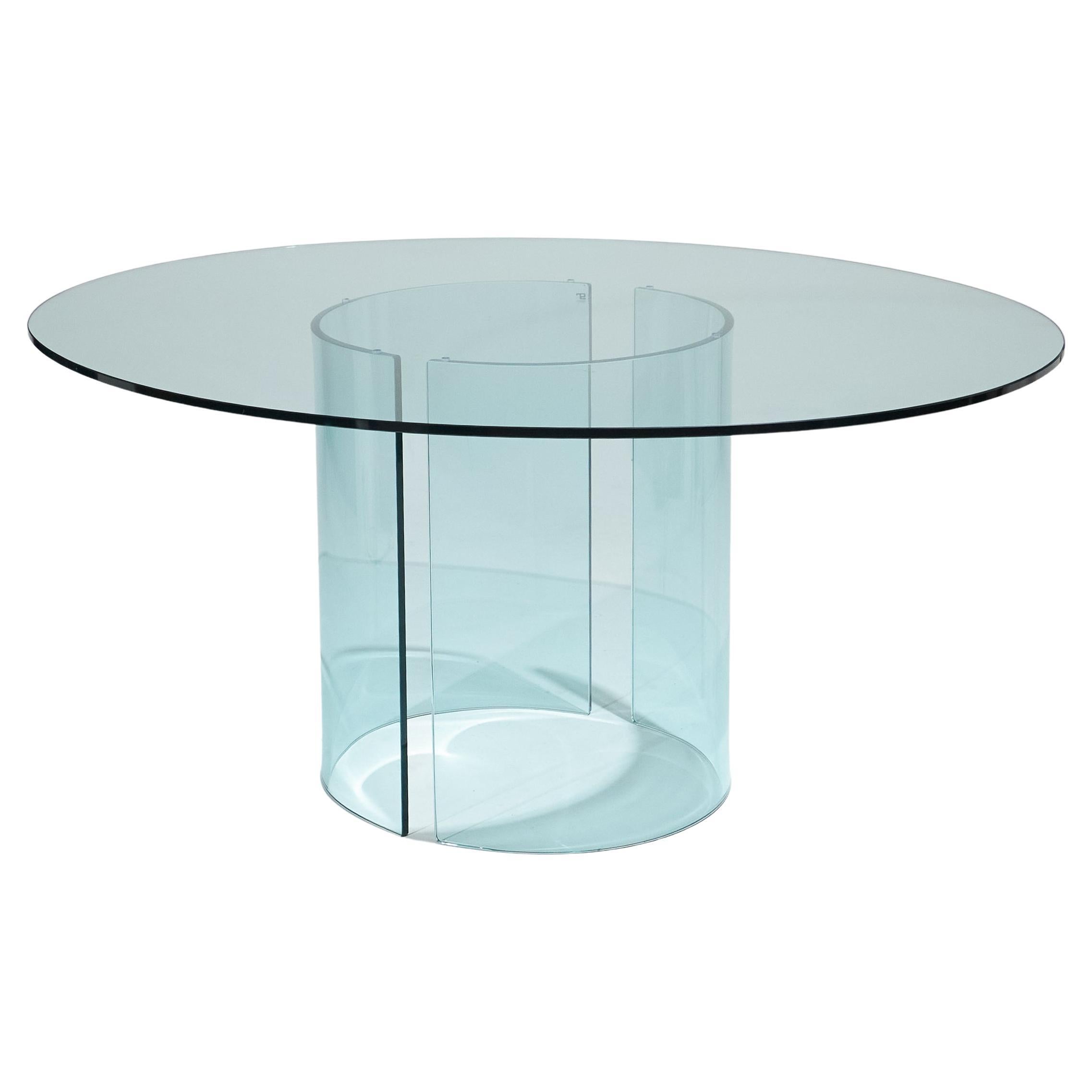 Tavolo da pranzo ovale Adams, Gallotti & Radice, anni '70.