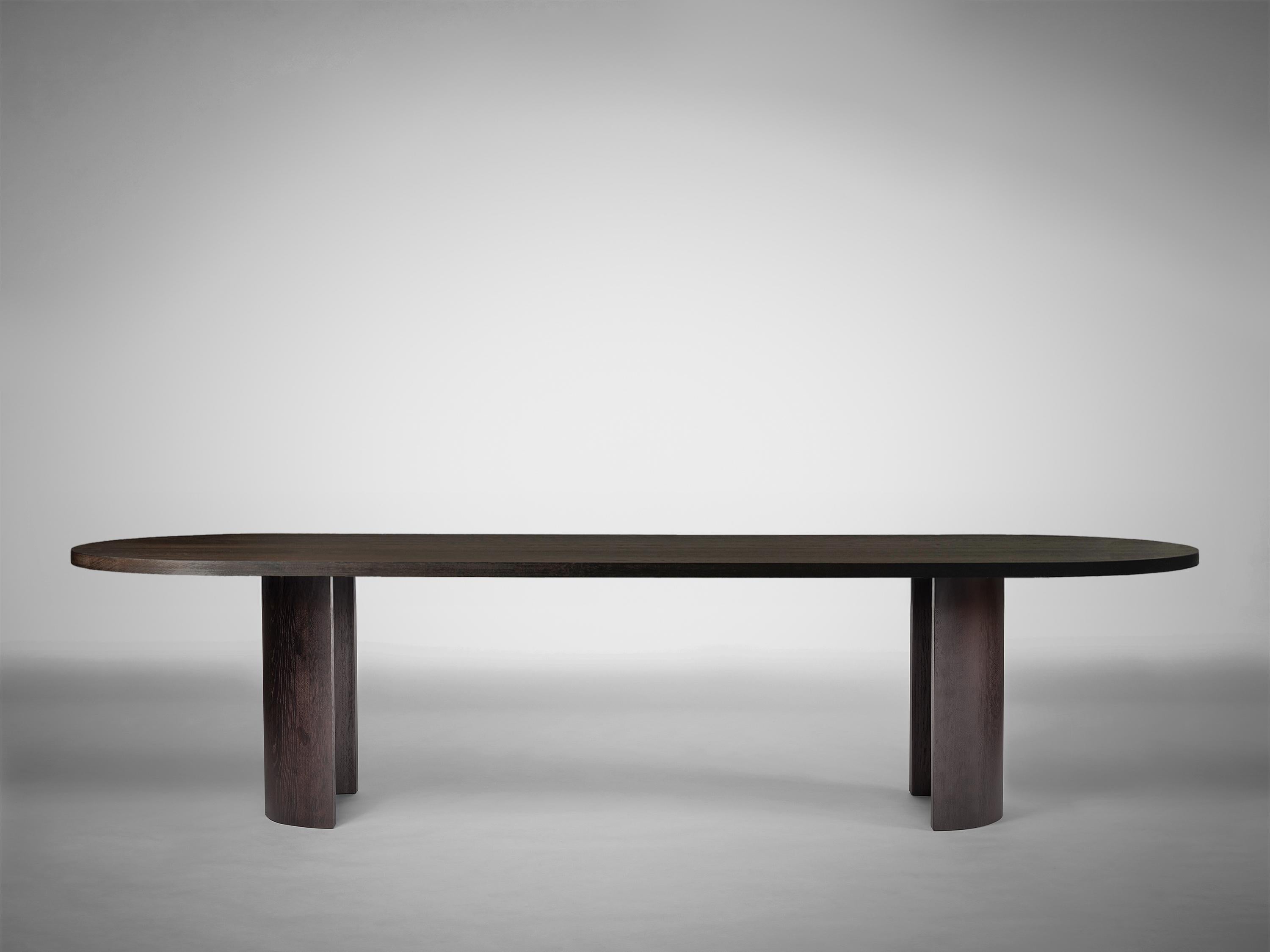 Ovaler Esstisch - Aperta Capsule von Mokko - Handcrafted in The Netherlands im Angebot 6
