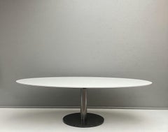Mid-Century Modern Oval Dining Table by Alfred Hendrickx