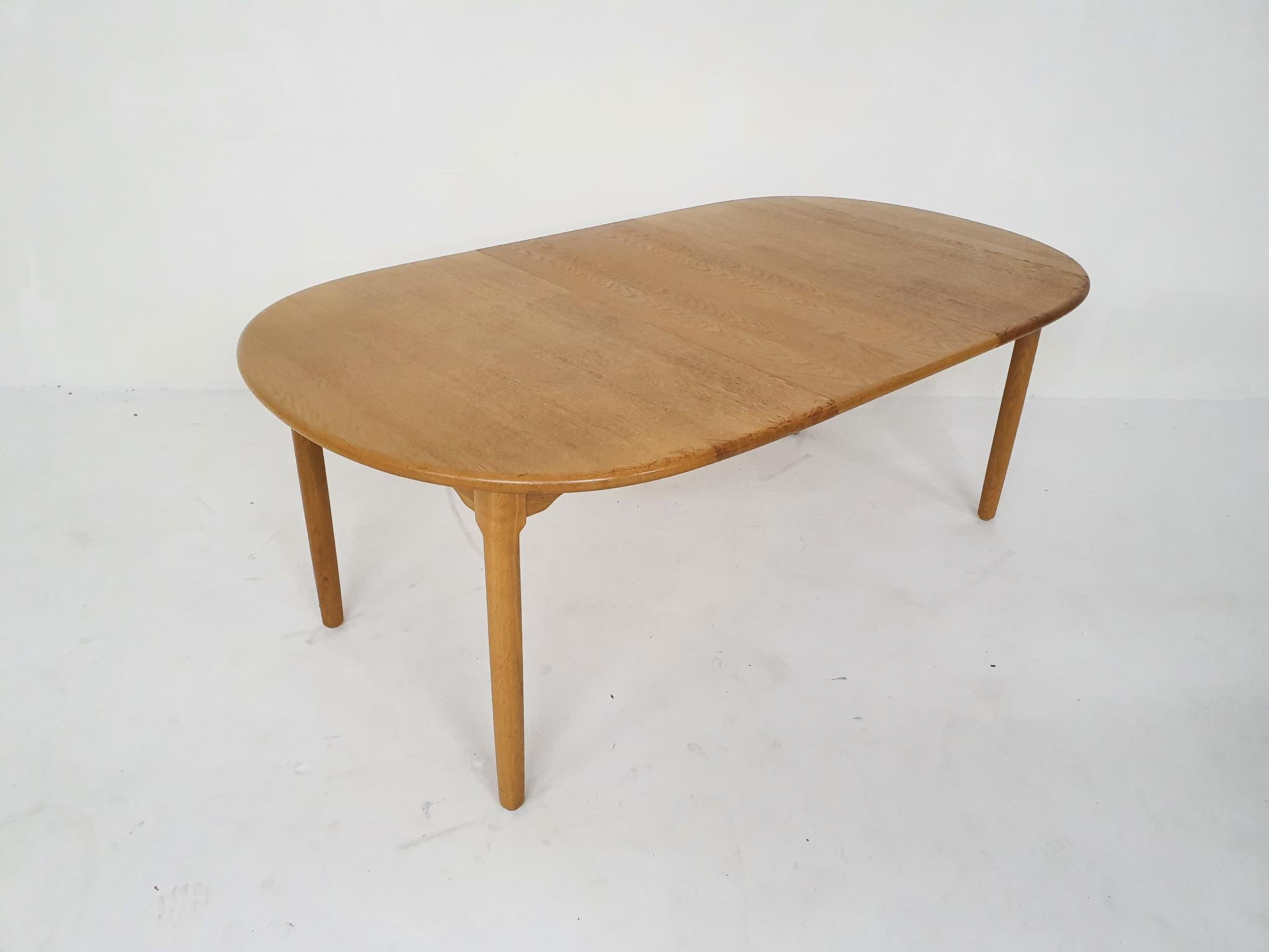 Late 20th Century Oval Dining Table by Kurt Ostervig for KP Mobler, Denmark 1980's