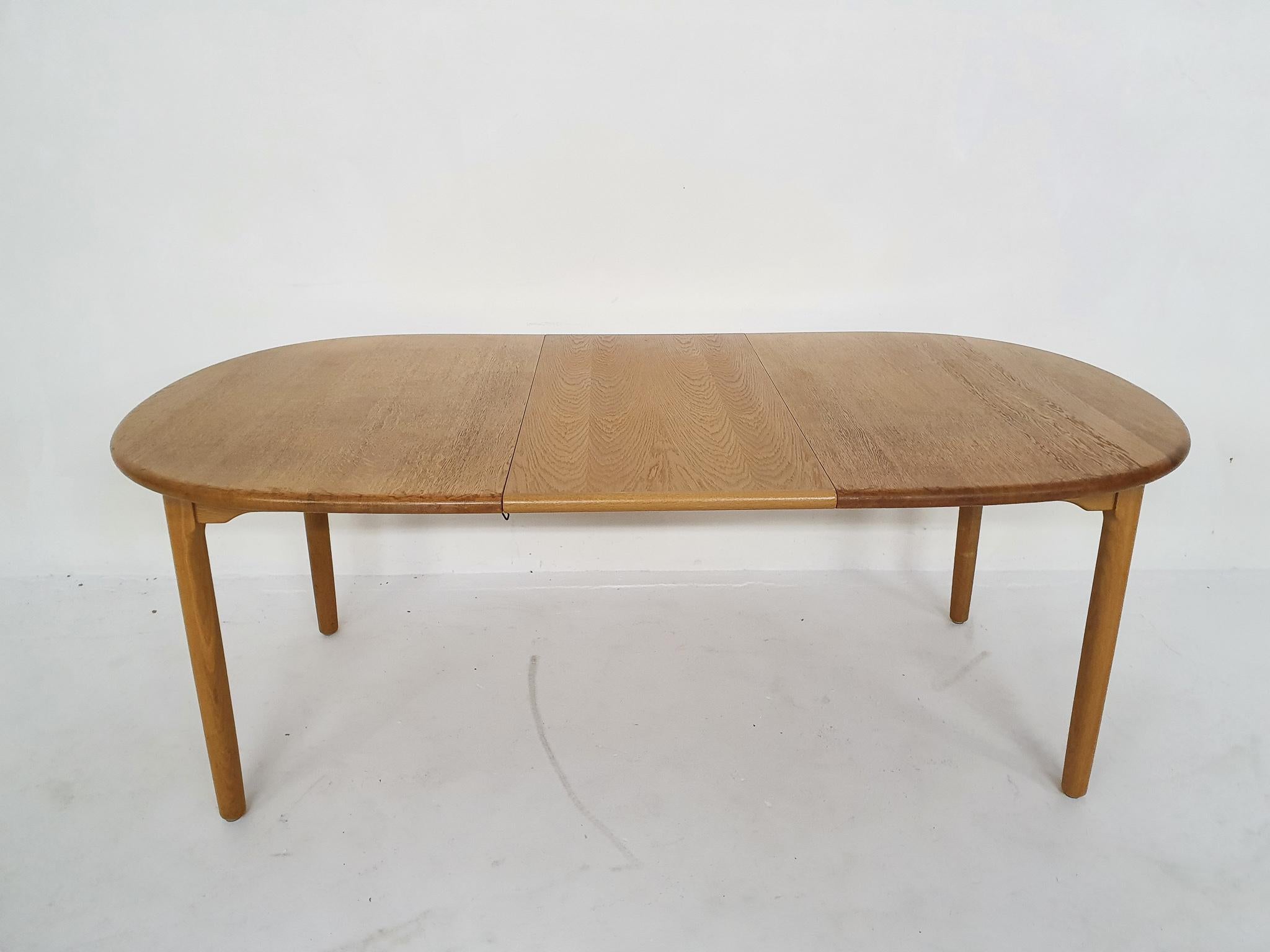 Oval Dining Table by Kurt Ostervig for KP Mobler, Denmark 1980's 2