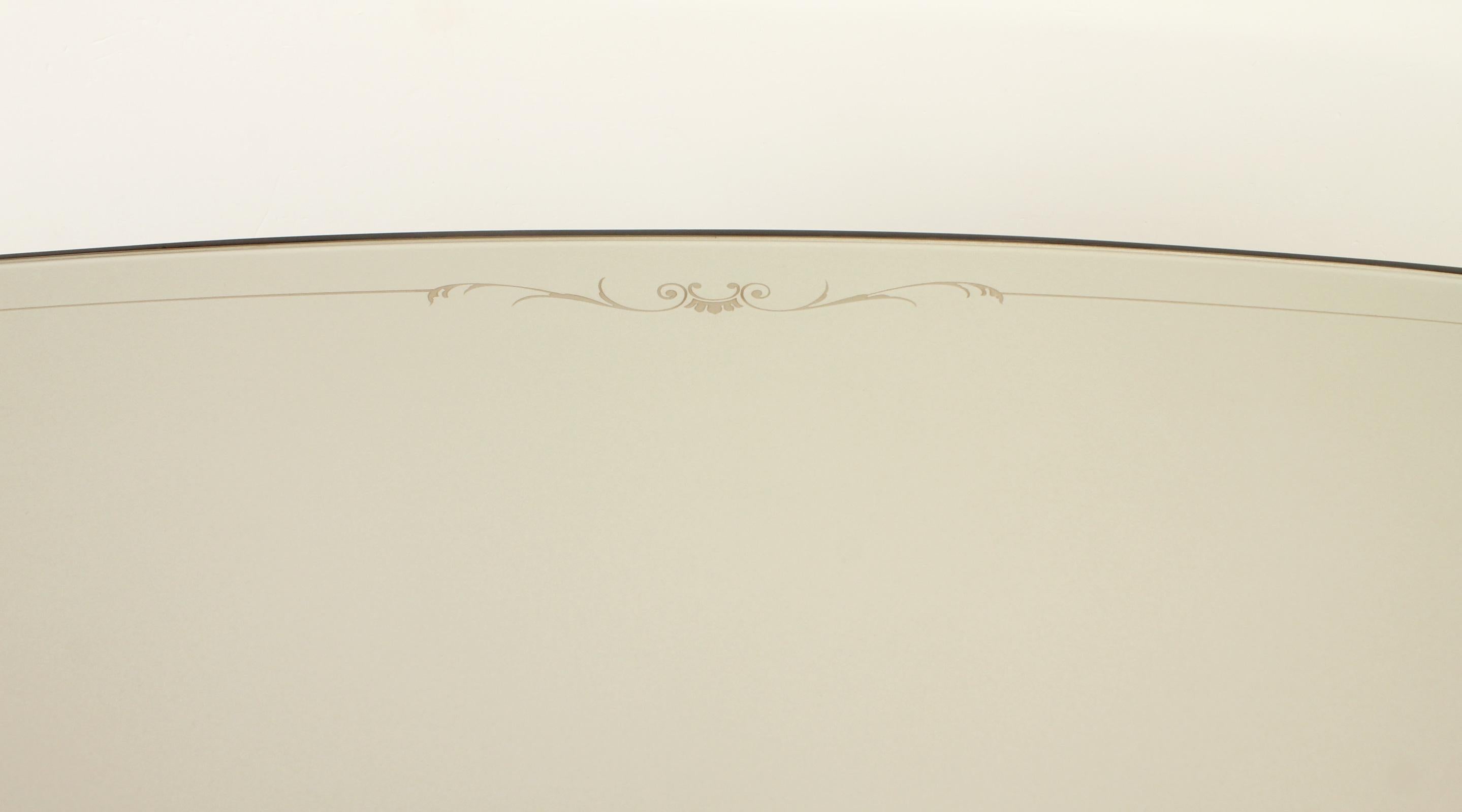 Oval Dining Table by Vittorio Dassi, Italy, 1950's For Sale 3