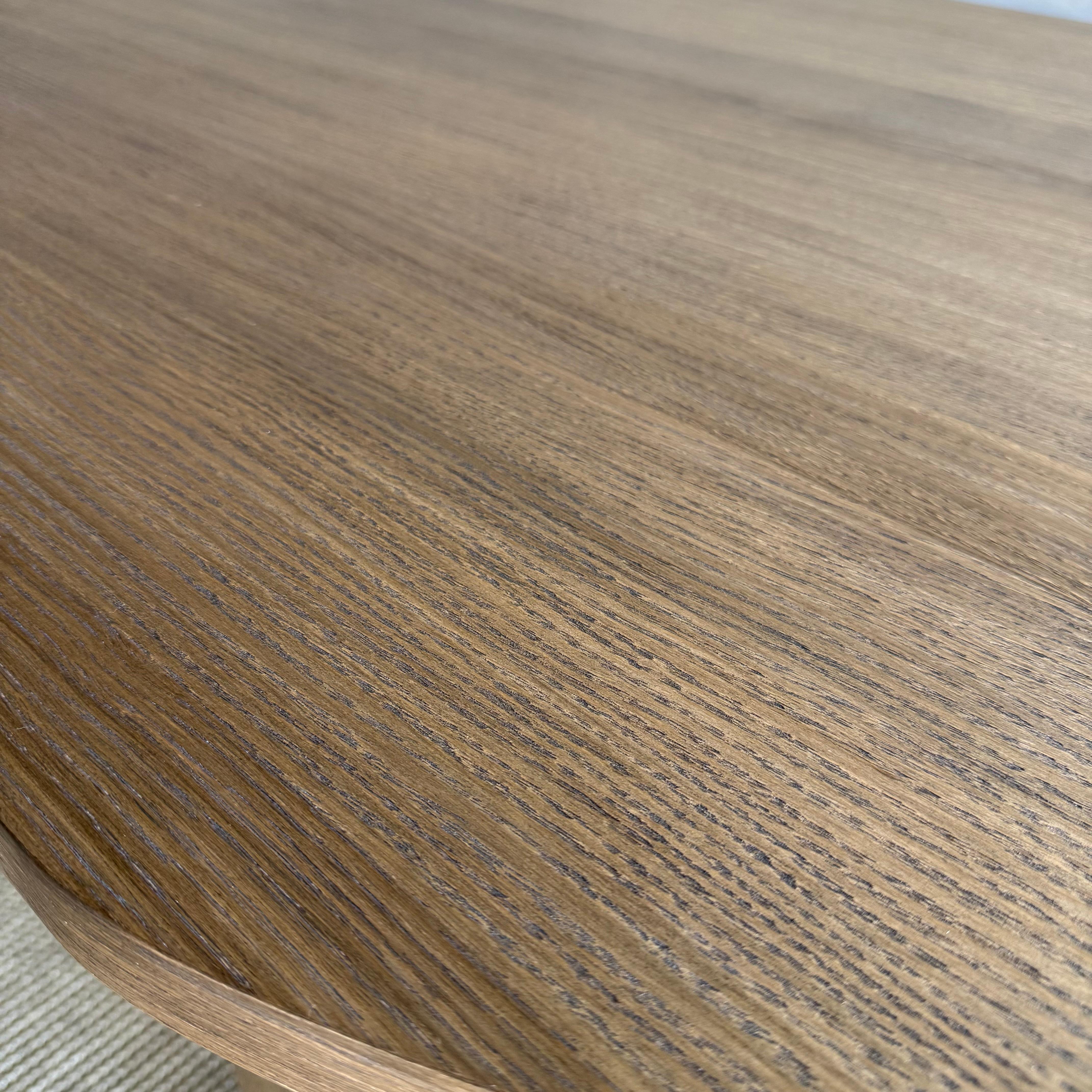 Oval Dining Table in Natural White Oak - Montana Brown For Sale 3