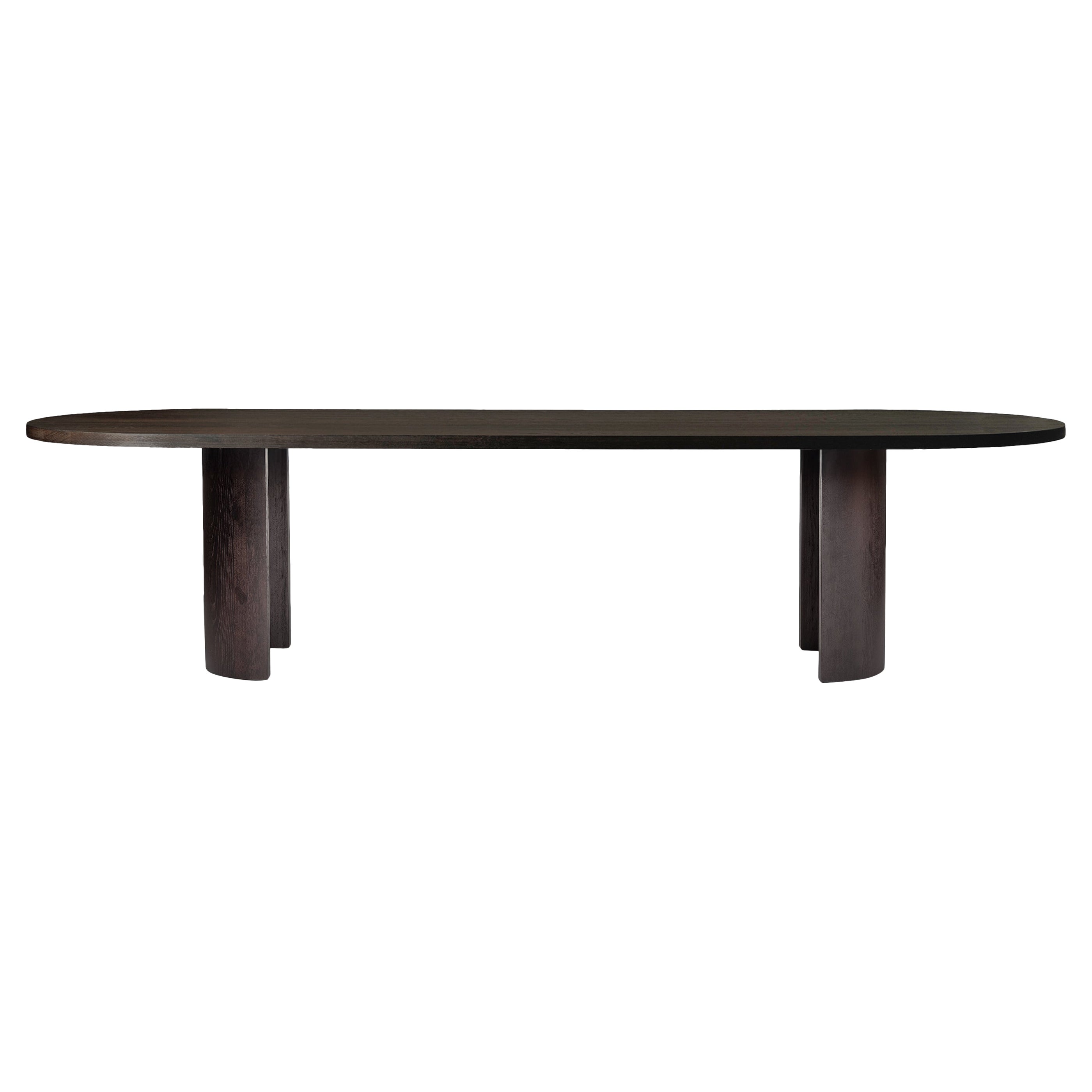 Oval Dining Table - Solid European Oak - Aperta Capsule by Mokko For Sale