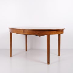 Oval Dining Table with Extensions in Rosewood, Danish Design, 1960s
