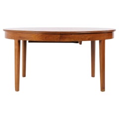 Oval Dining Table with Extensions in Rosewood, Danish Design, 1960s