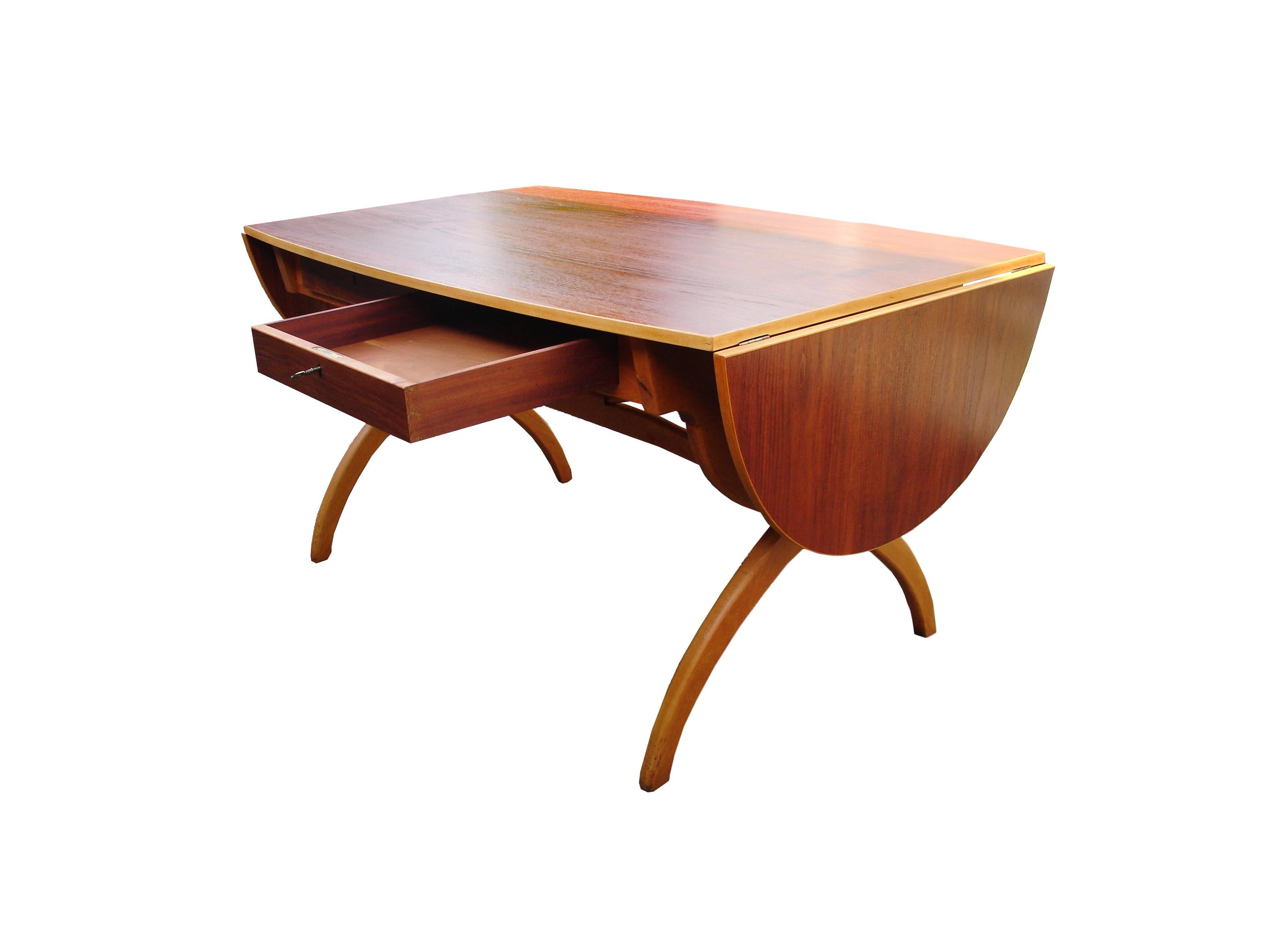 oval drop leaf table