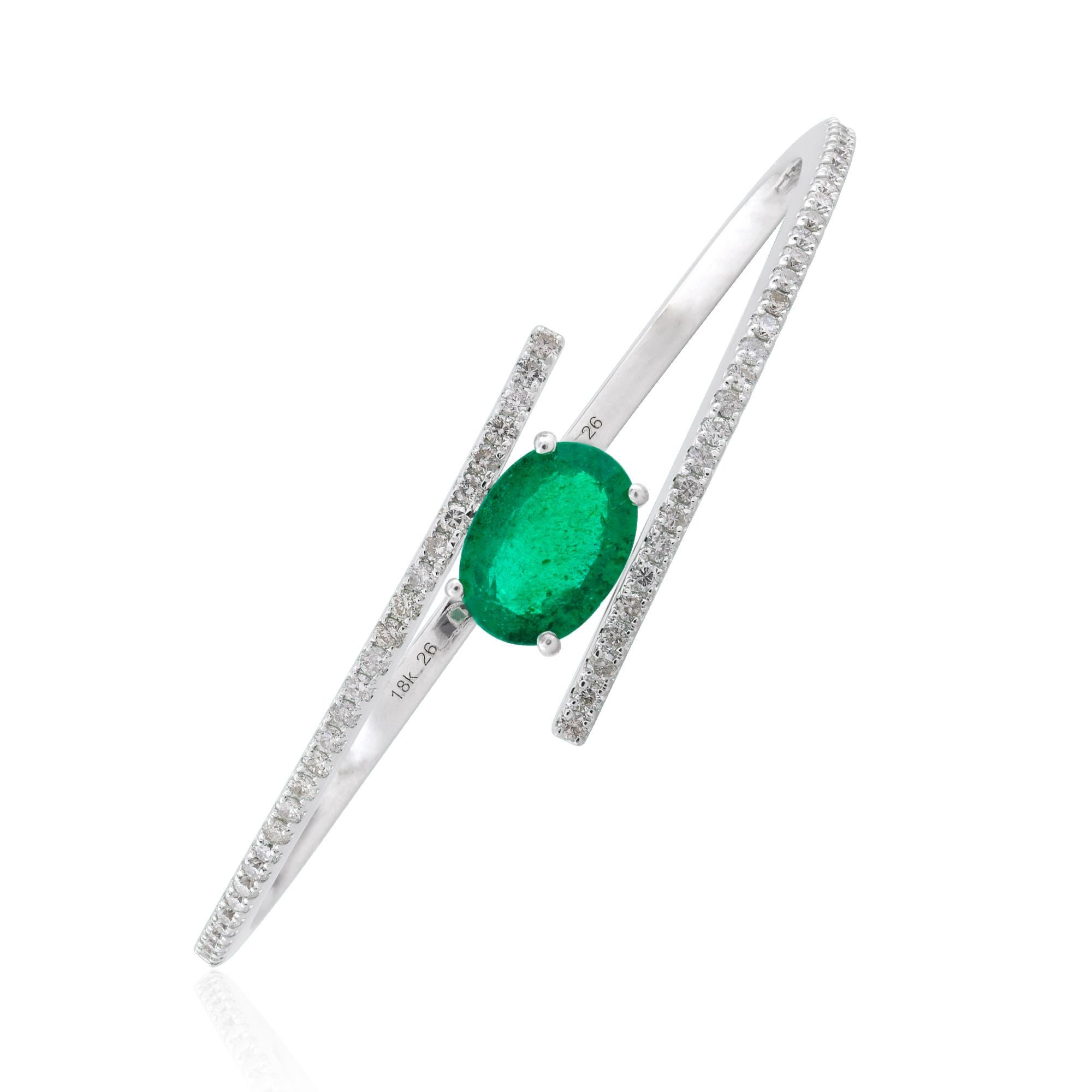 Item Code :- SEB-6308A
Gross Weight :- 13.89 gm
14k Solid White Gold Weight :- 13.14 gm
Natural Diamond Weight :- 1.00 carat  ( AVERAGE DIAMOND CLARITY SI1-SI2 & COLOR H-I )
Emerald Weight :- 2.72 carat

✦ Sizing
.....................
We can adjust