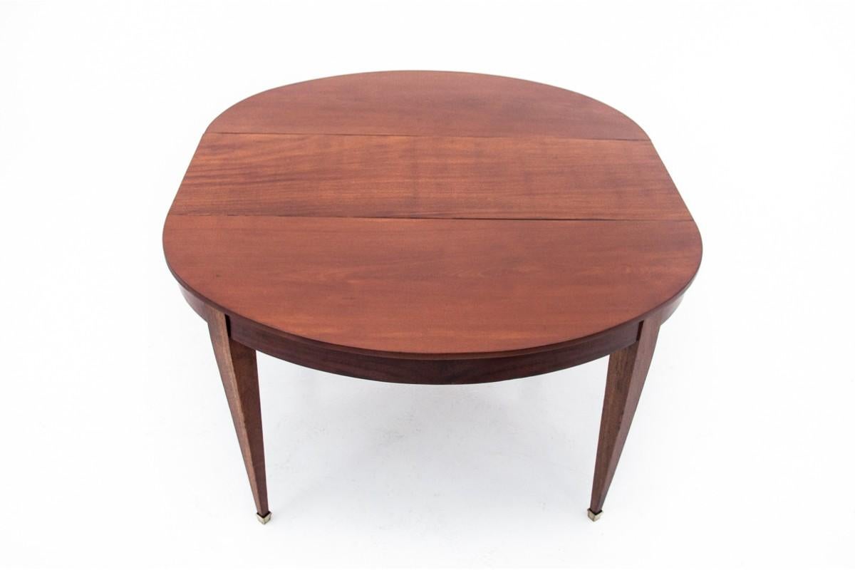 Table Empire ovale, France, vers 1880. Après la rénovation. en vente 2