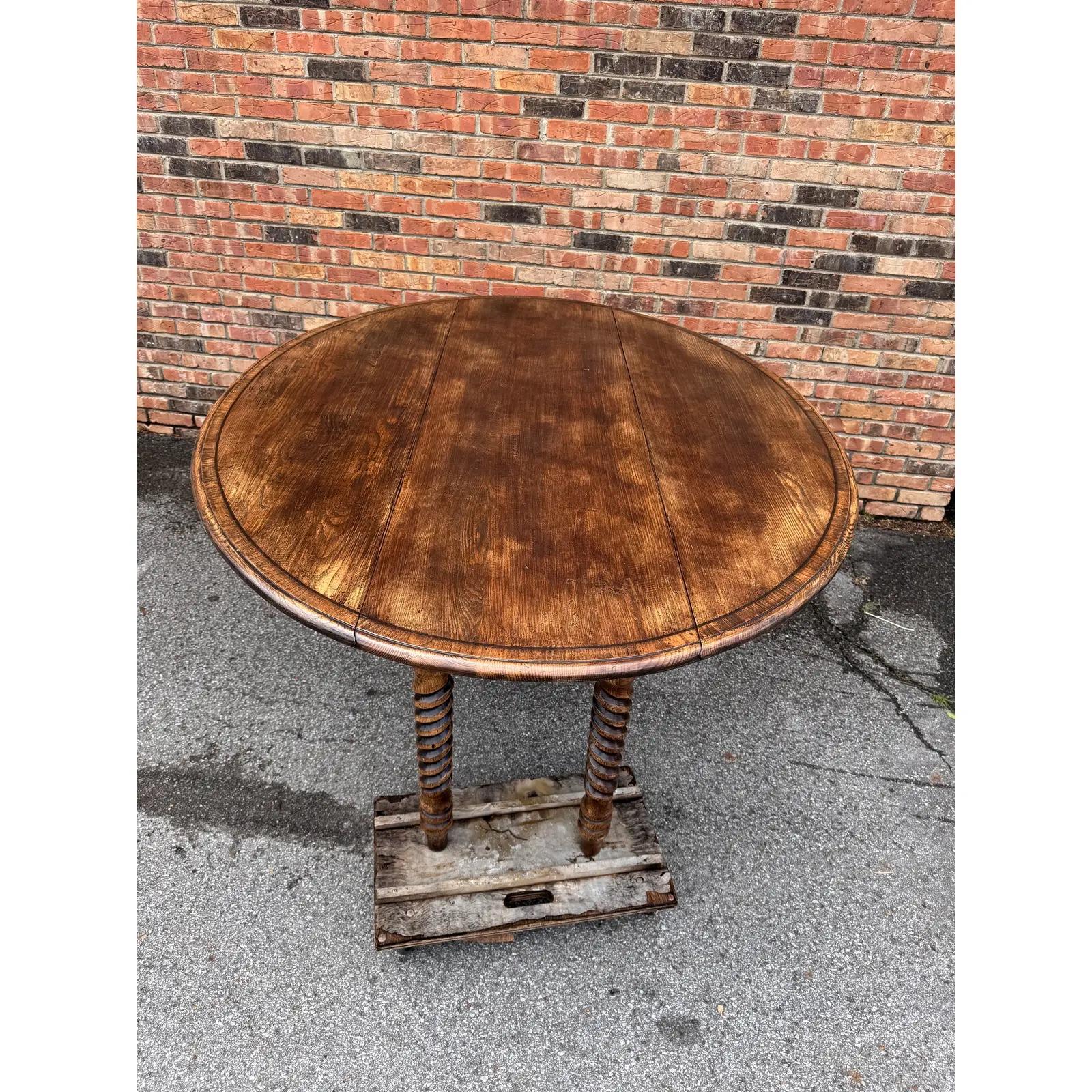Contemporary Oval English Dining Table For Sale