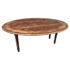 Oval English Dining Table