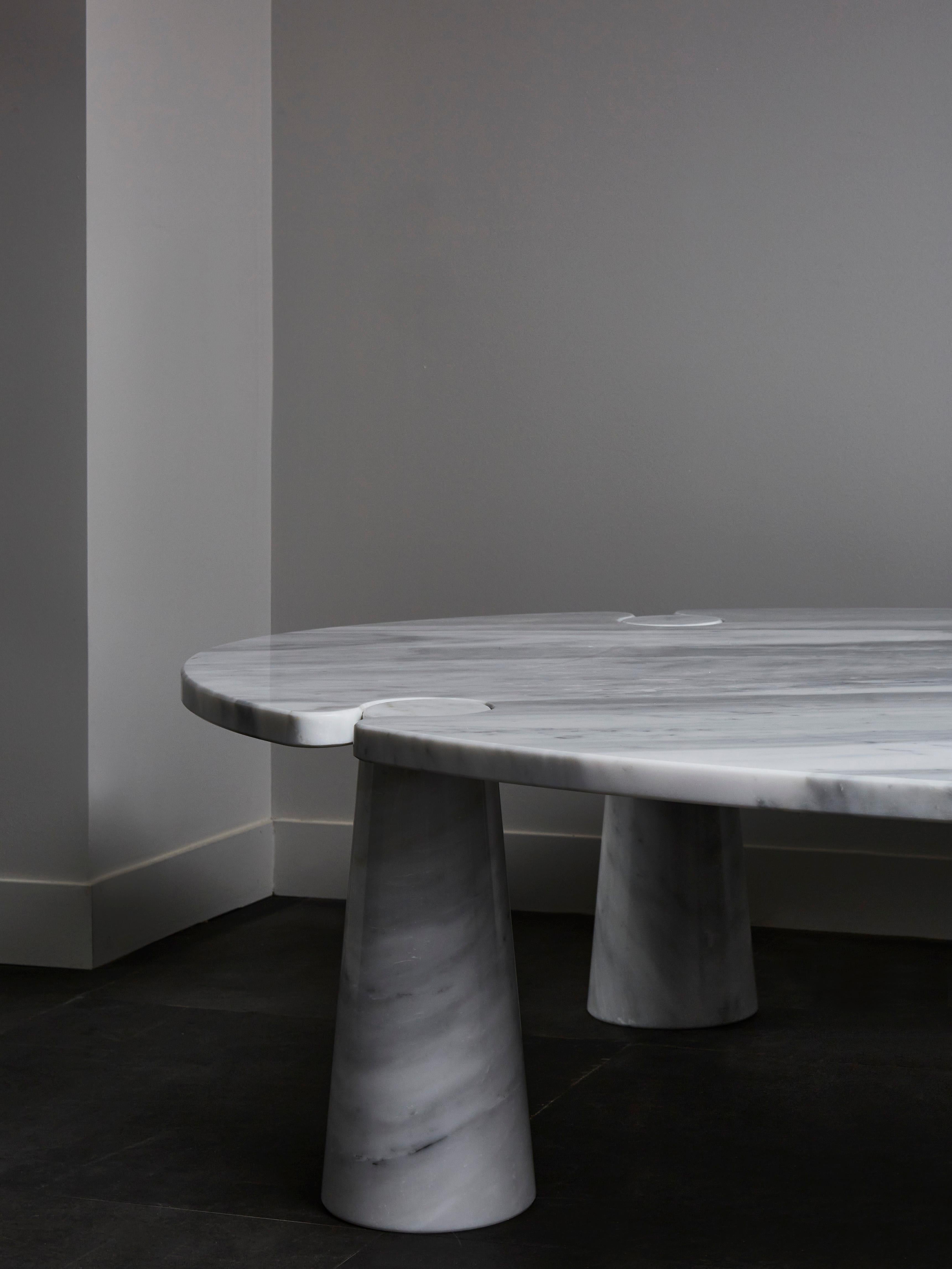 oval marble coffee table vintage