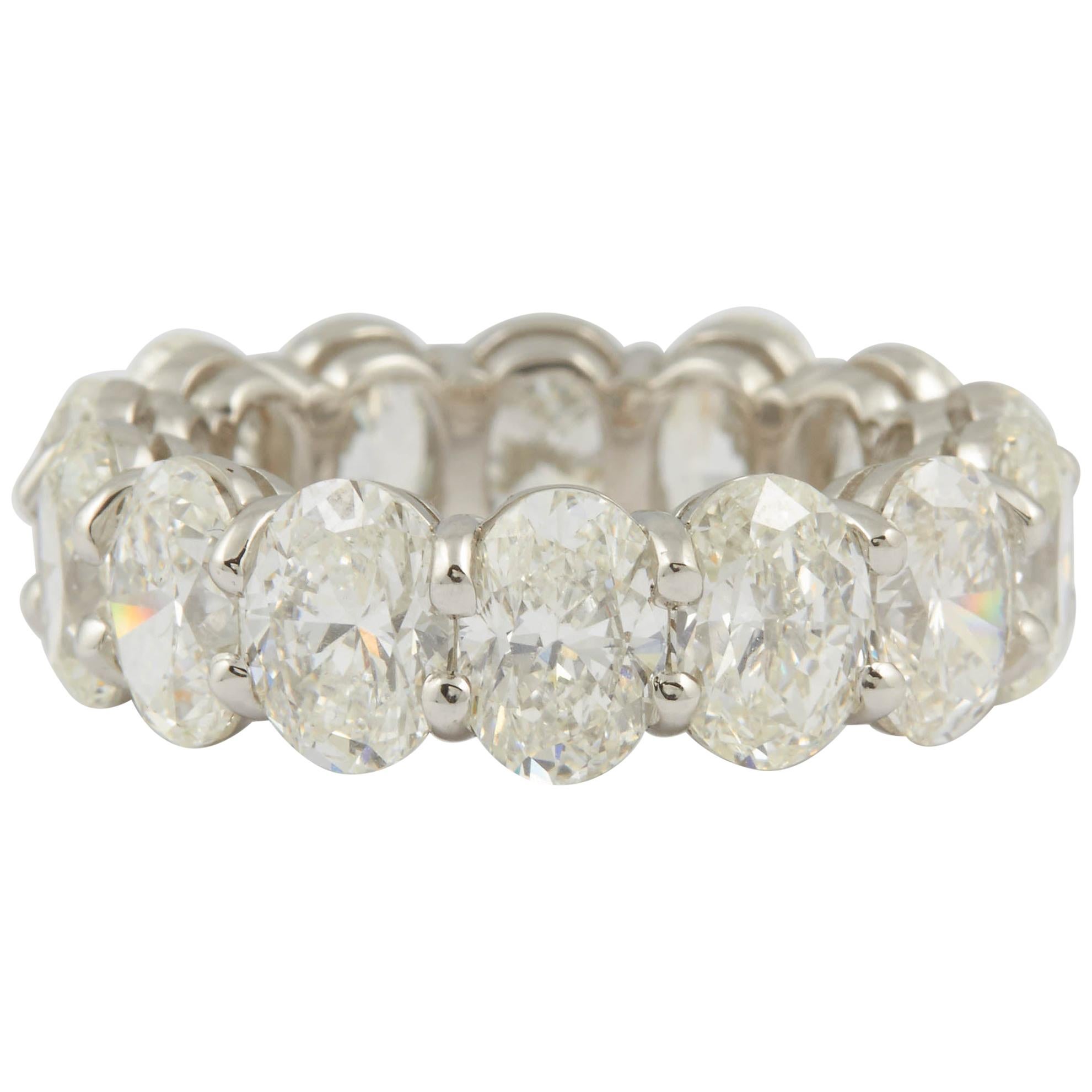 Oval Eternity Band For Sale