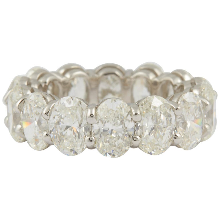 Oval Eternity Band For Sale at 1stDibs