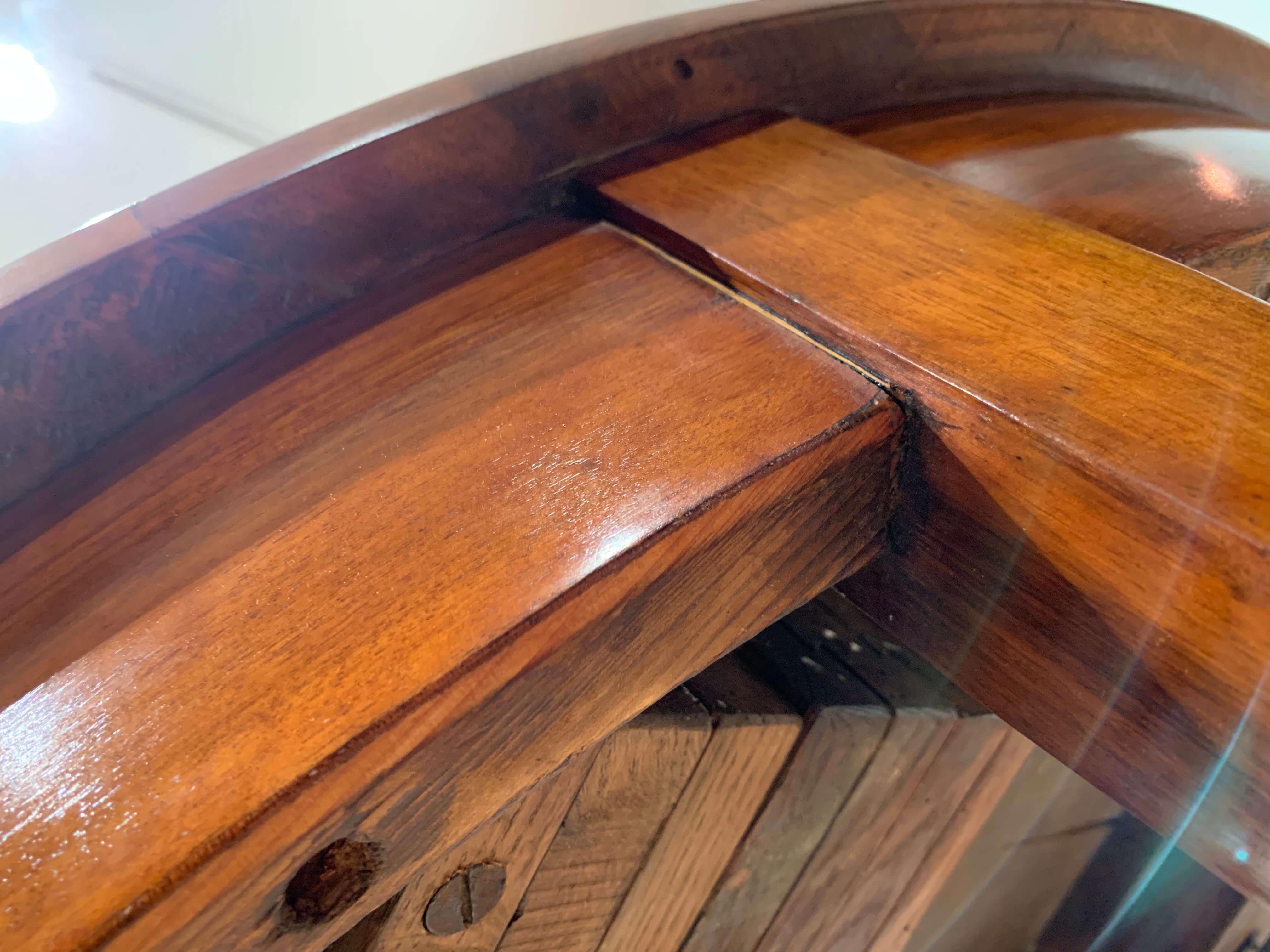 Oval Expandable Dining Table, Restauration, Walnut, France, circa 1820 3