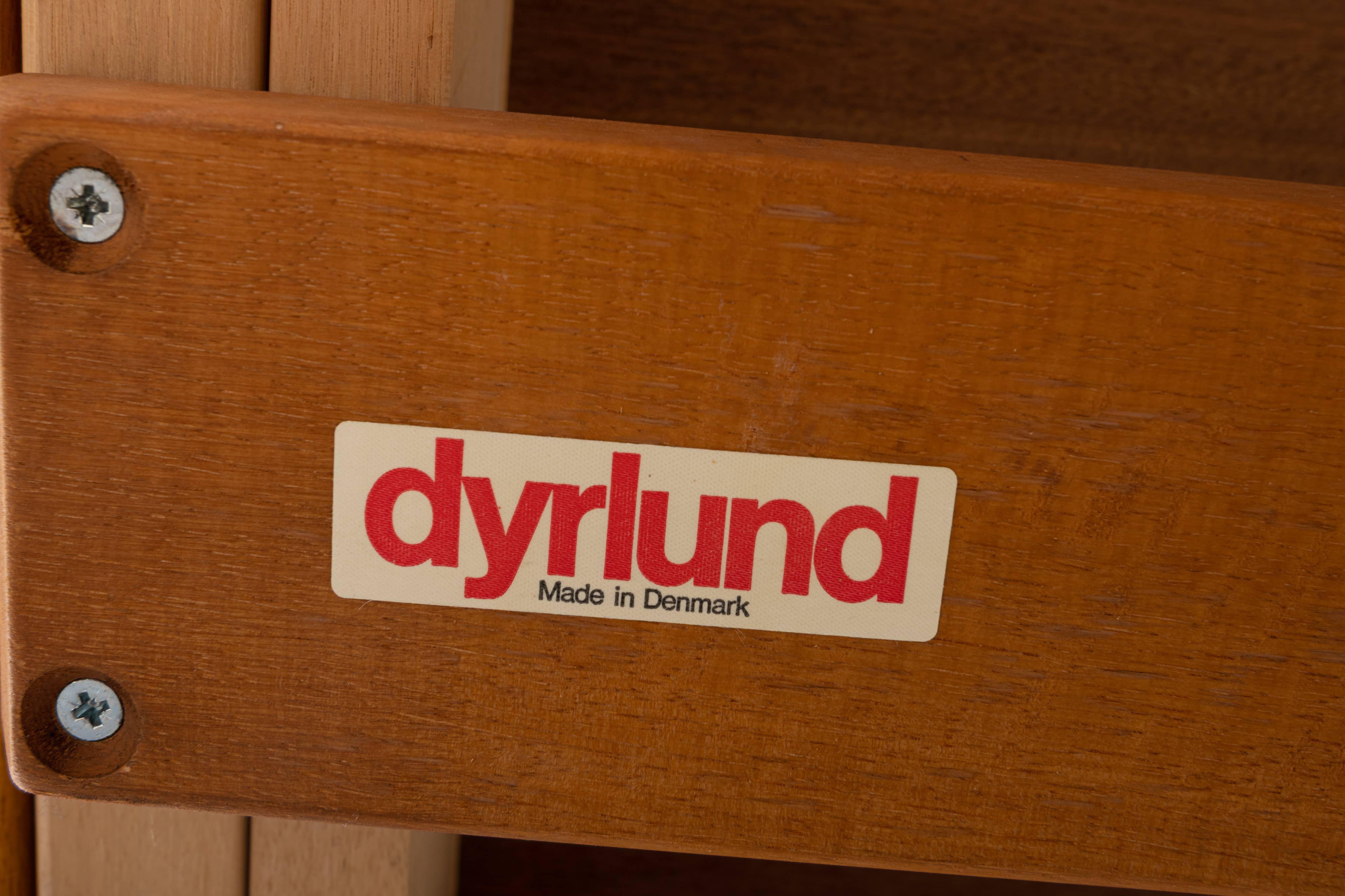 Oval Extendable Dining Table in Teak from Dyrlund, 1970s 5