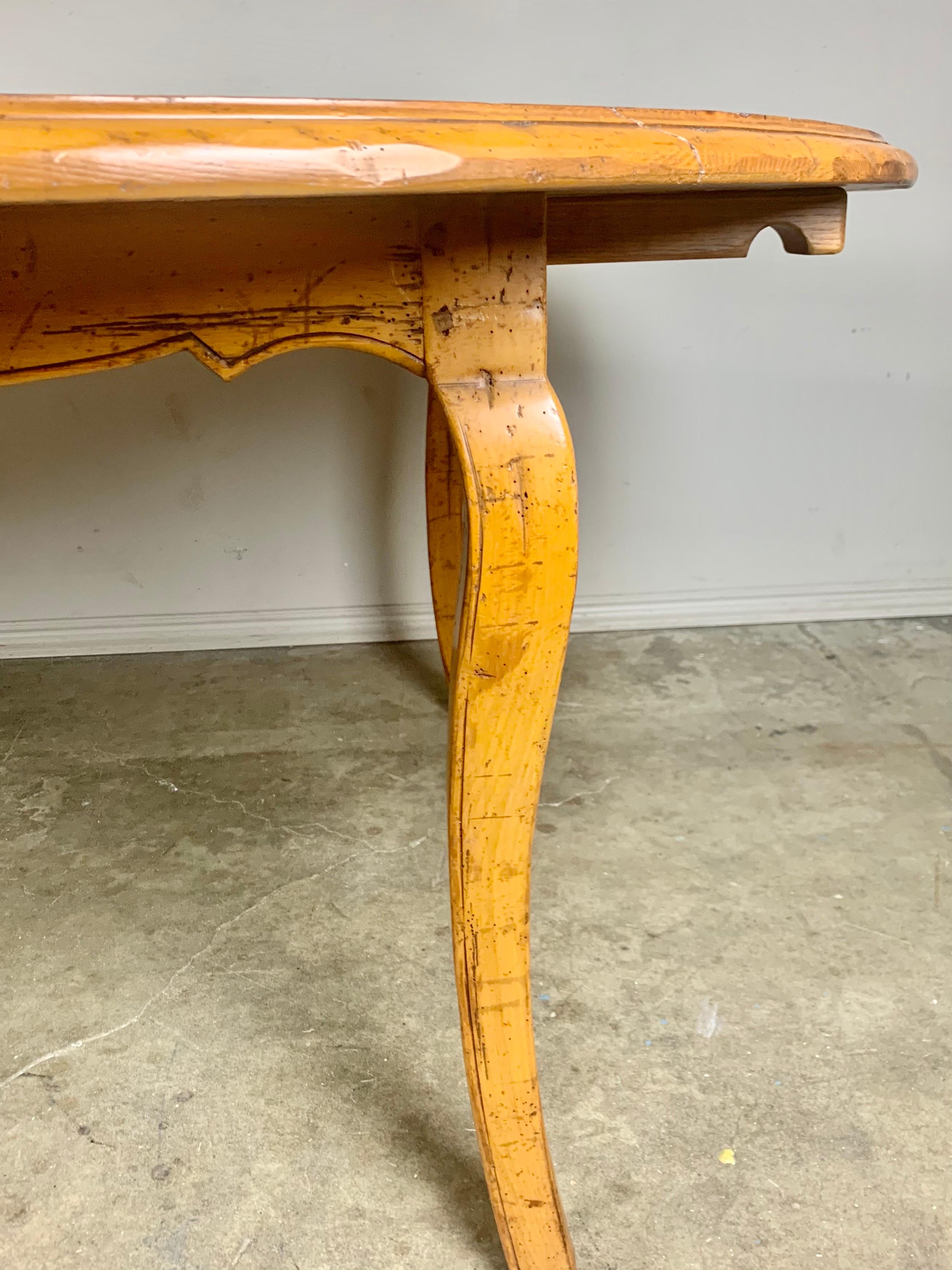 oval french country dining table
