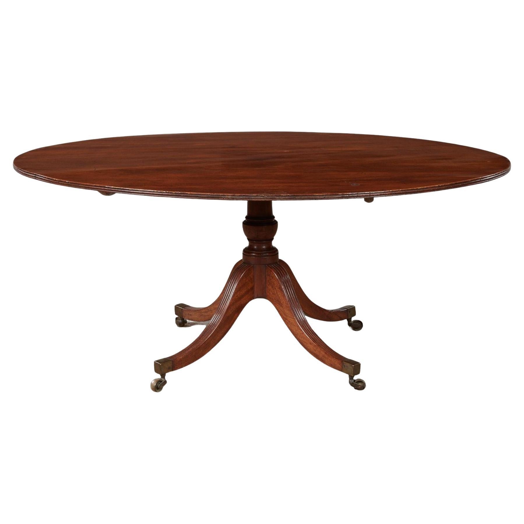 Oval George III Breakfast Table For Sale