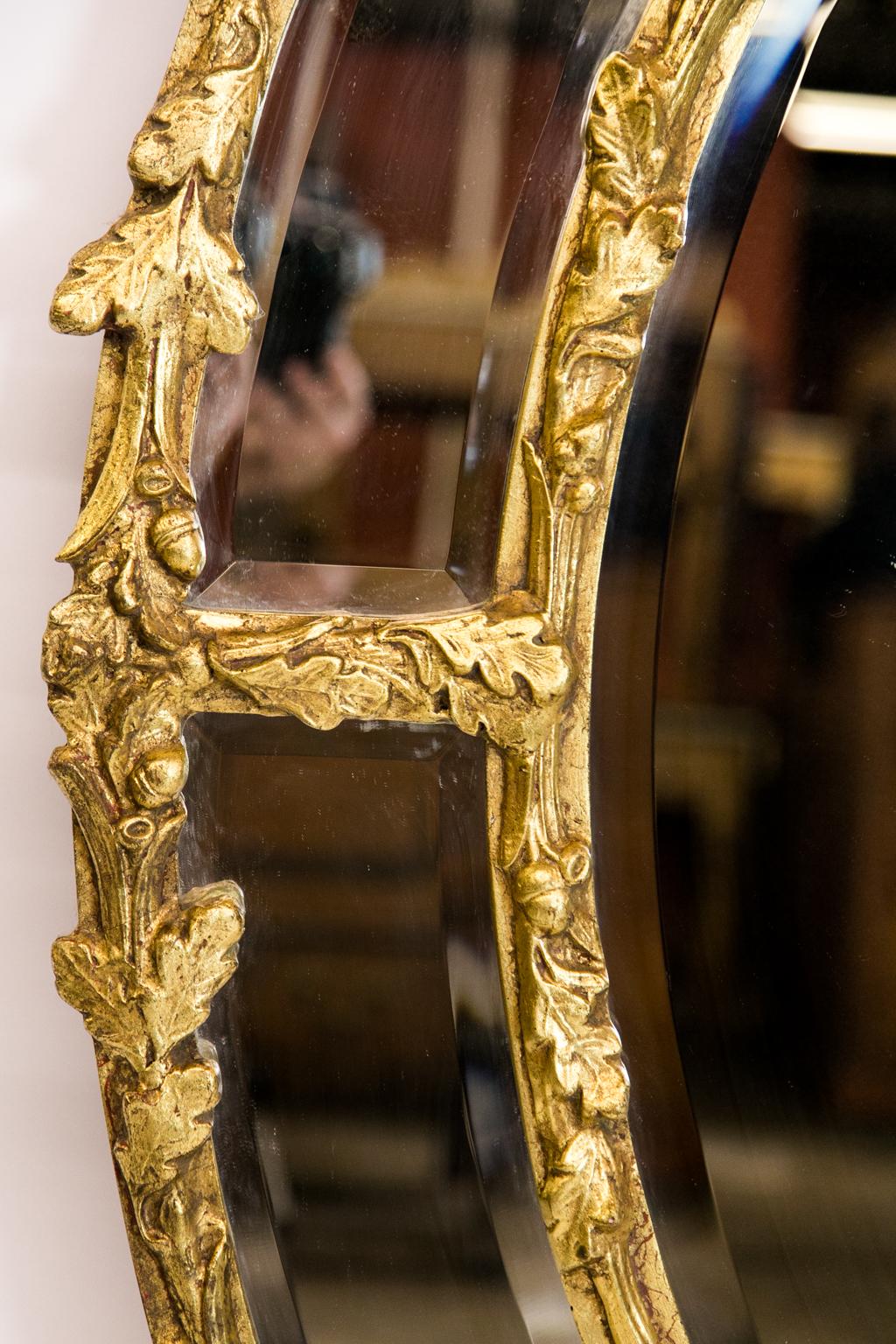 Oval Gold Mirror 5